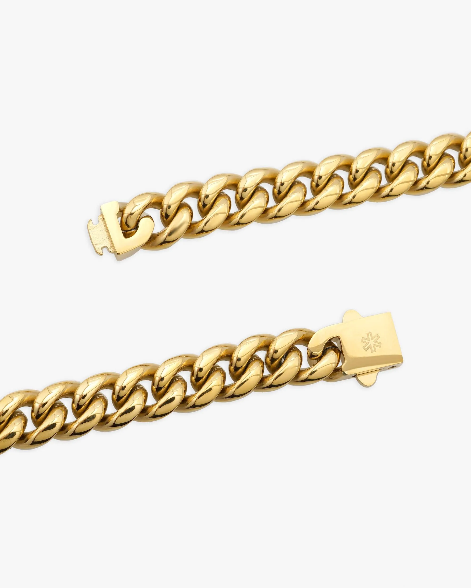 10MM Cuban Link Chain 10K Solid Gold (view 3 of 4)