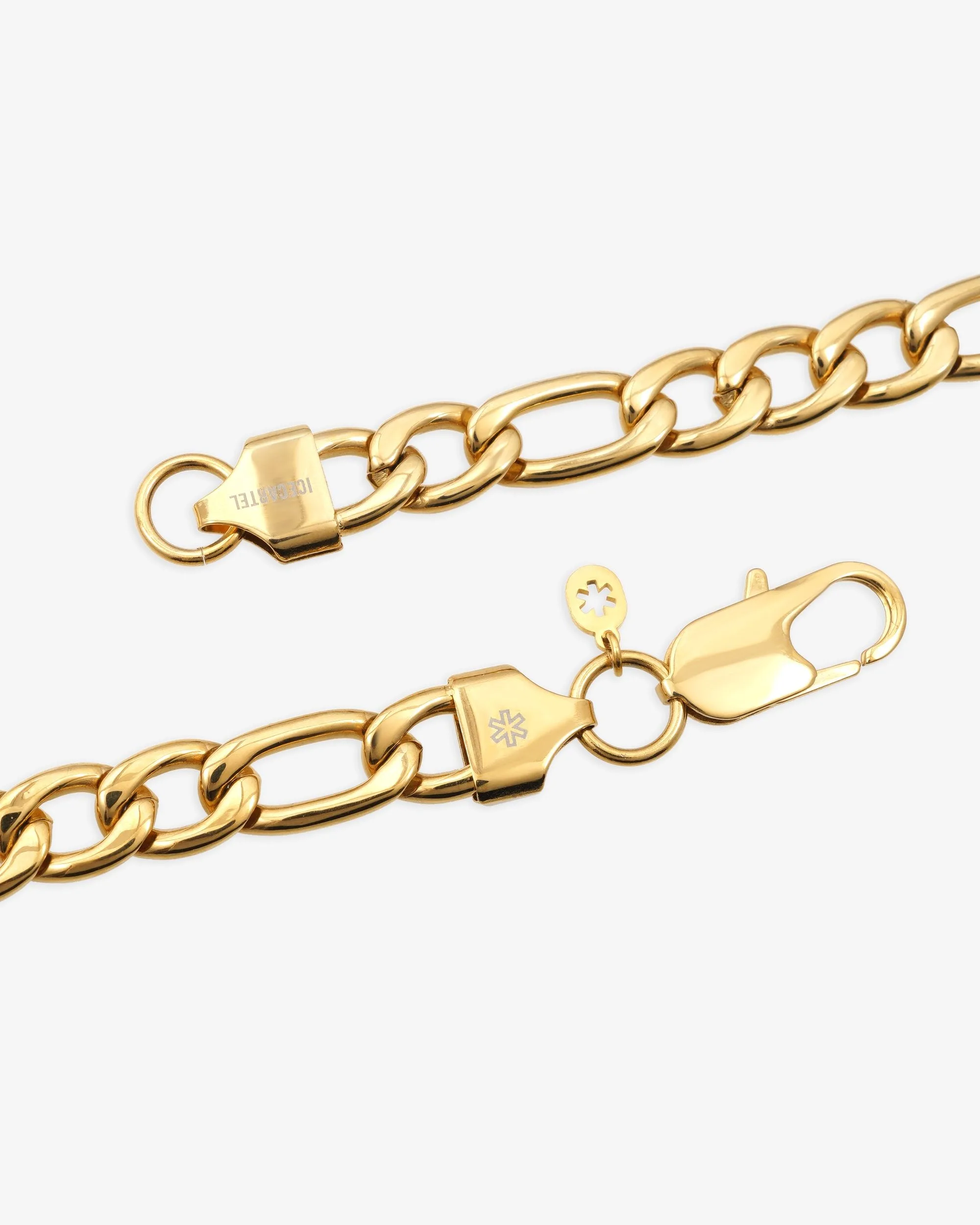 10MM Figaro Chain 14K Gold (view 3 of 3)