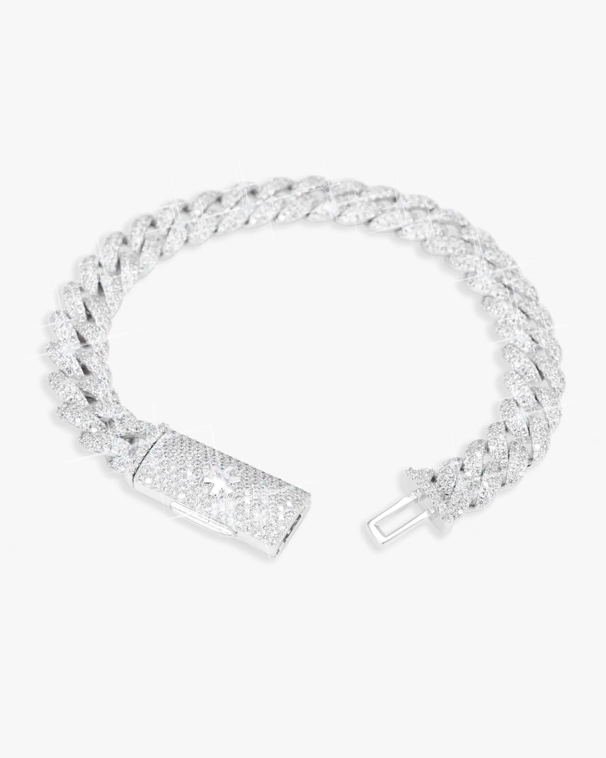 10MM Iced Out VVS Miami Cuban Link Bracelet 14K Gold (view 3 of 6)