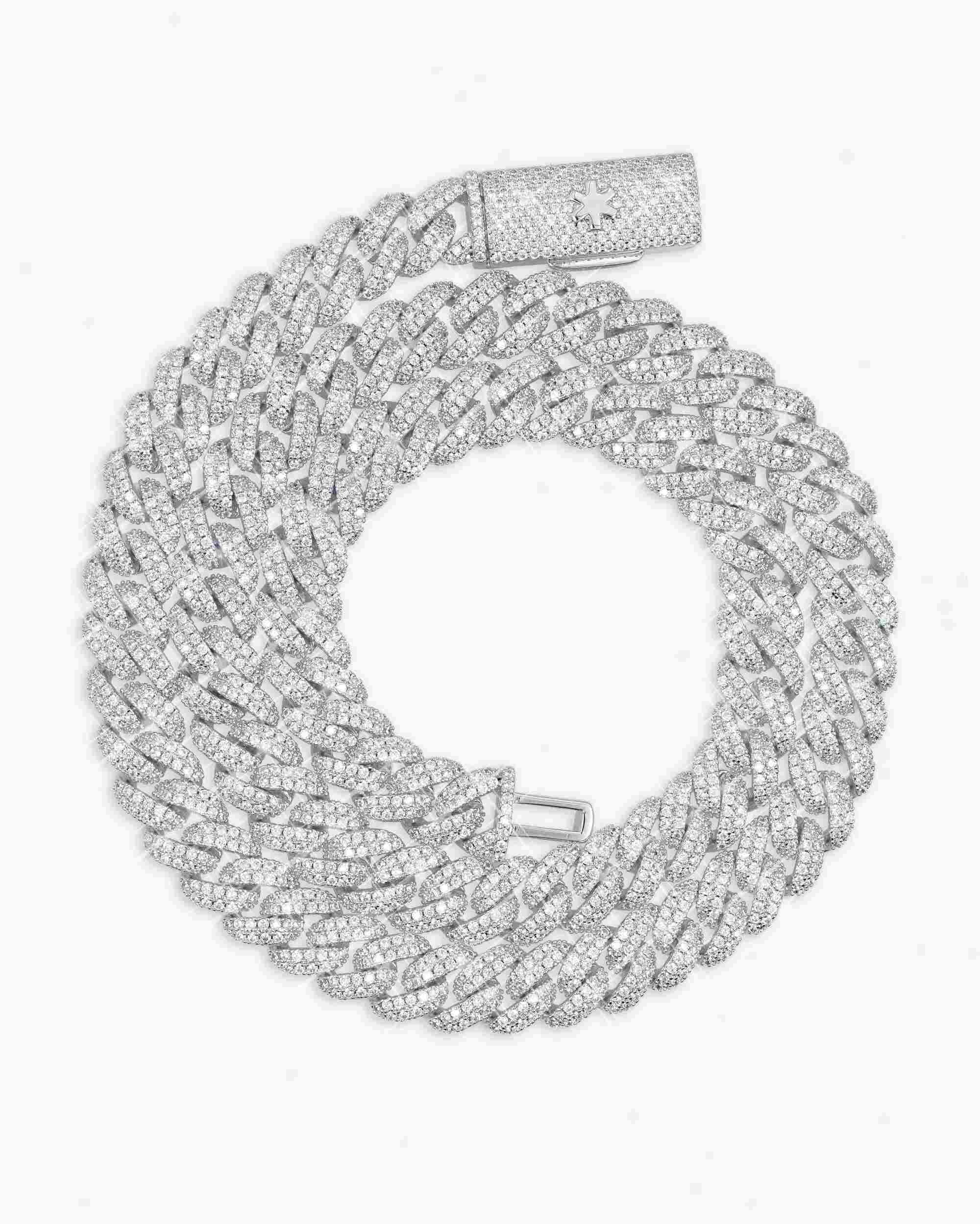 10MM Iced Out VVS Miami Cuban Link Chain 14K Gold (view 4 of 13)