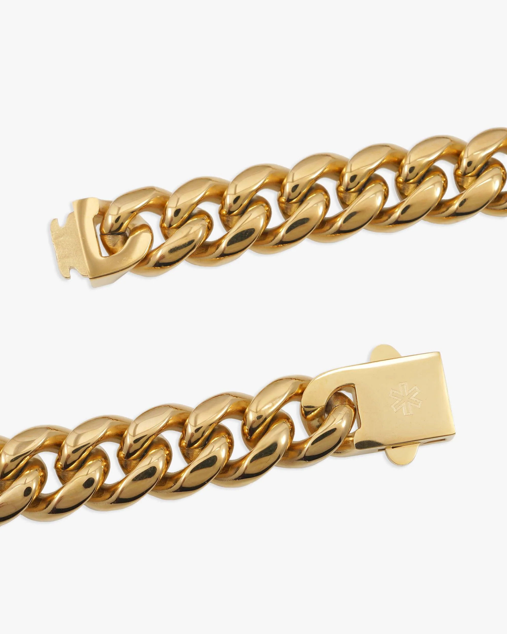 14MM Cuban Link Chain 14K Gold (view 4 of 5)