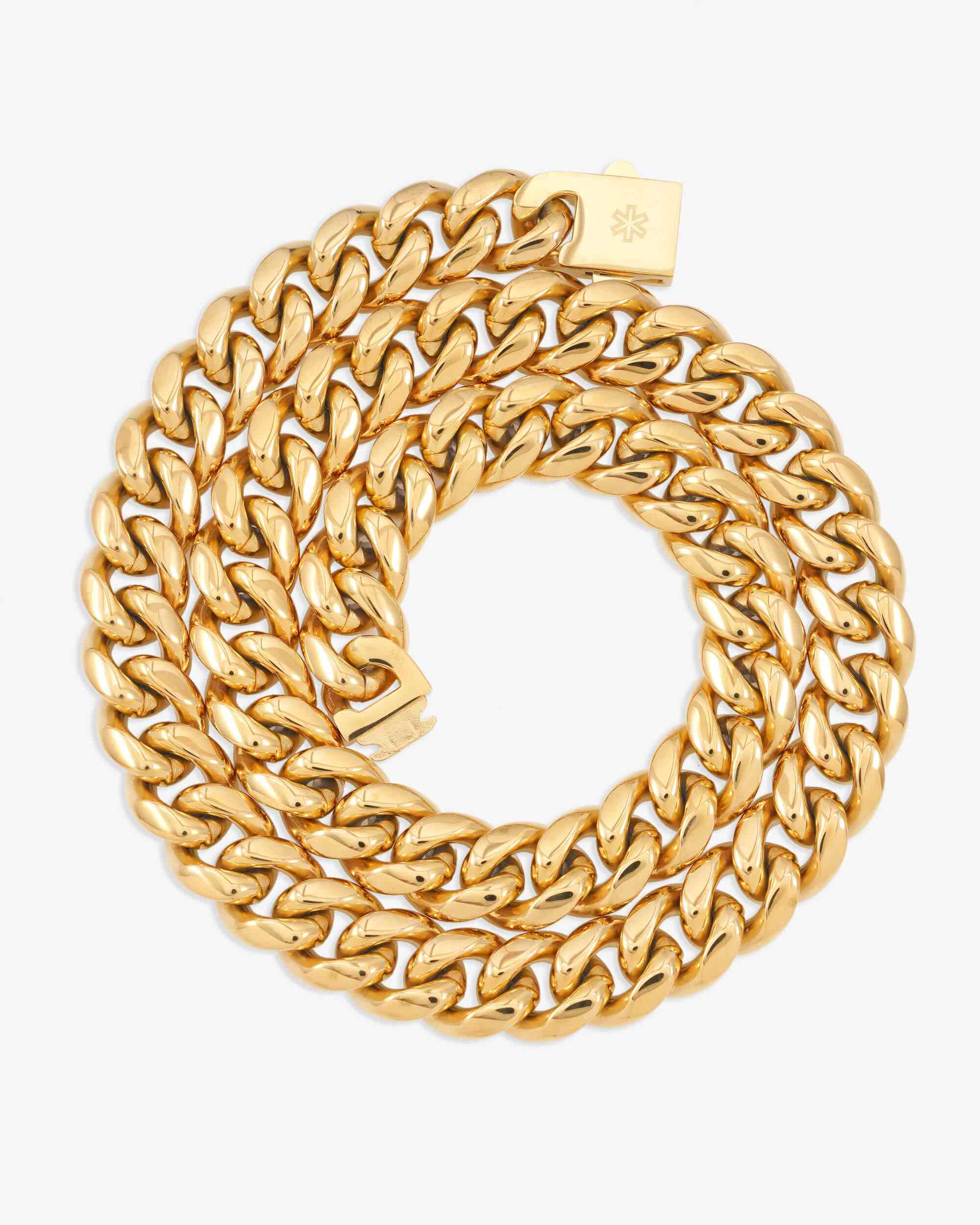 14MM Cuban Link Chain 14K Gold (view 5 of 5)