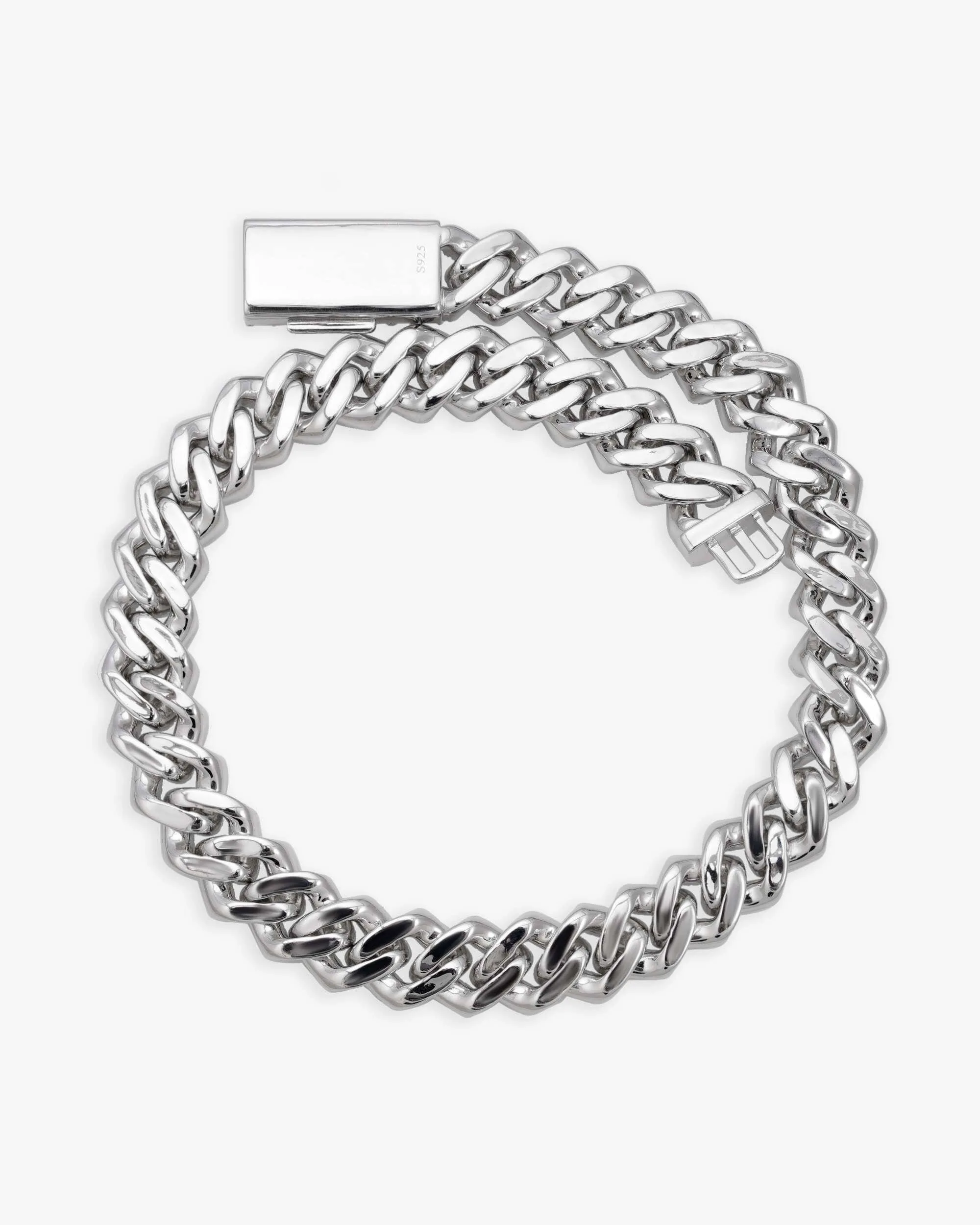 18MM Baguette Moissanite Miami Cuban Link Chain 14K Gold (view 5 of 5)