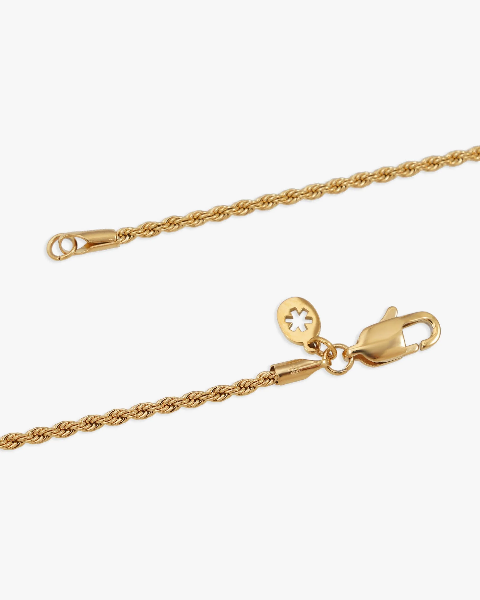 2MM Rope Chain 14K Gold (view 5 of 6)