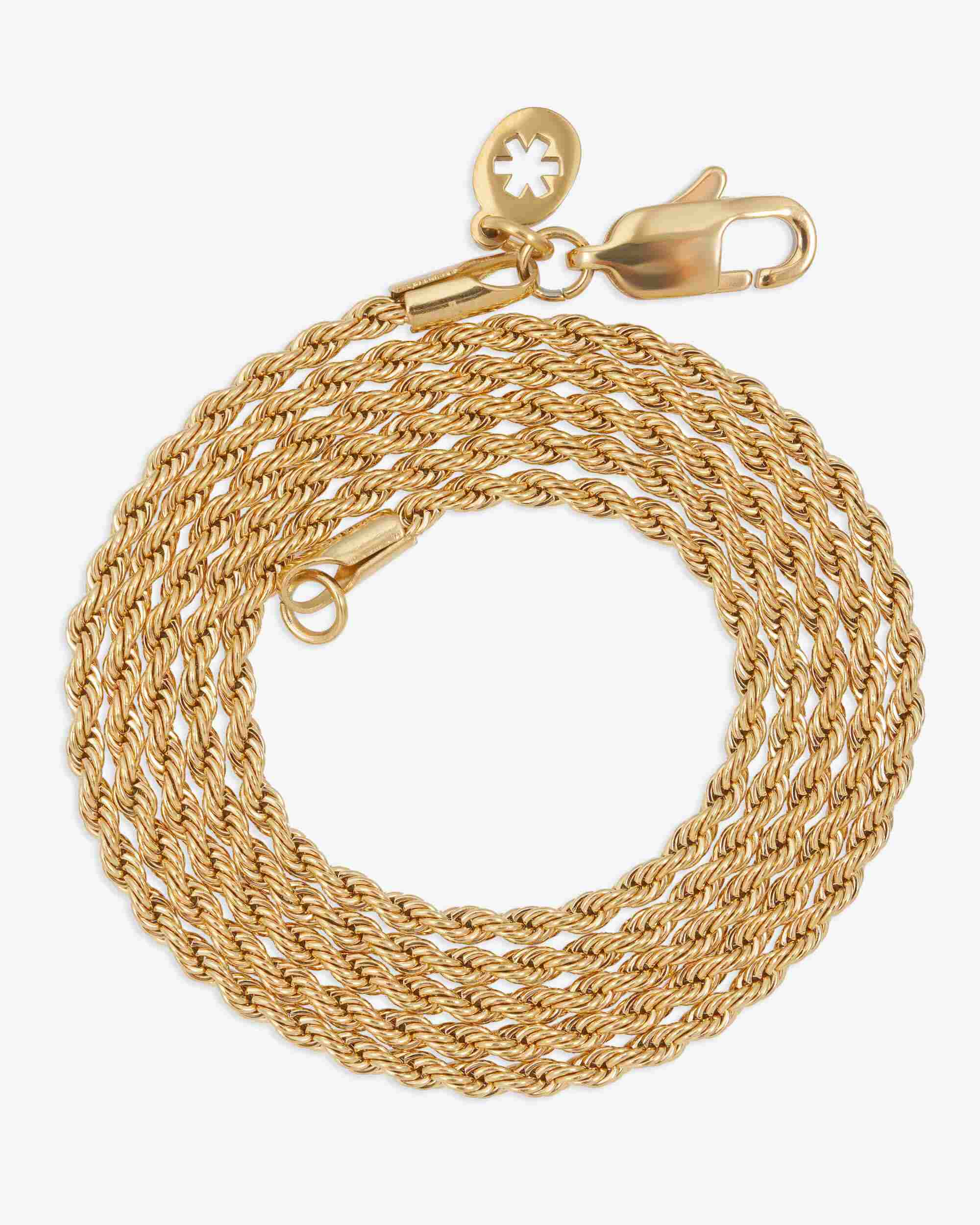 2MM Rope Chain 14K Gold (view 6 of 6)