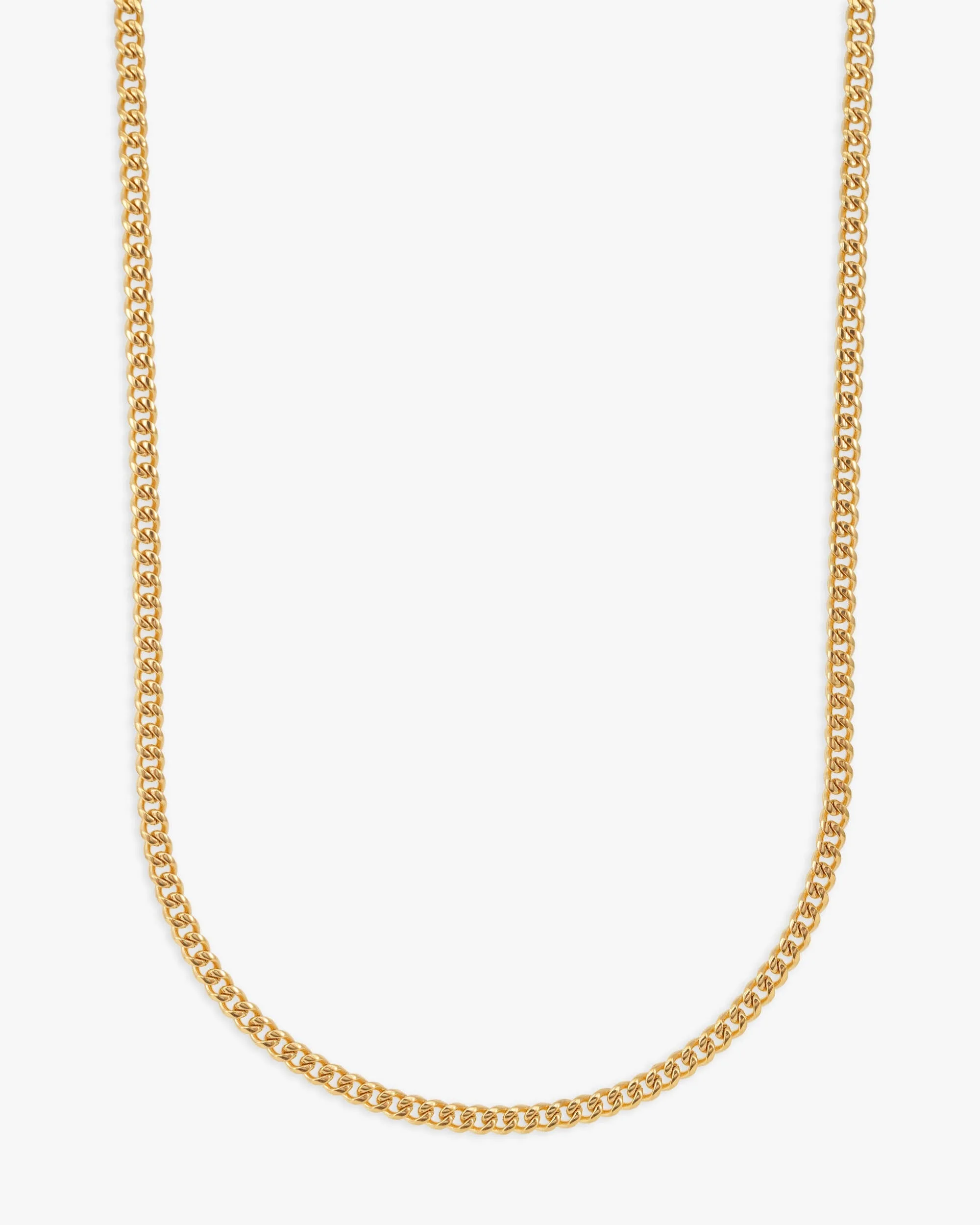 3MM Cuban Link Chain and Bracelet Bundle 14K Gold (view 5 of 8)
