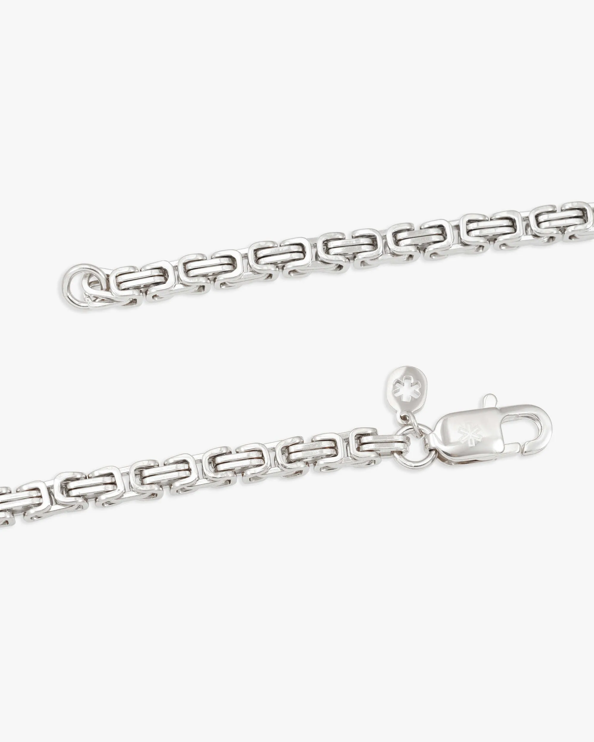 4MM Byzantine Chain Silver (view 3 of 4)