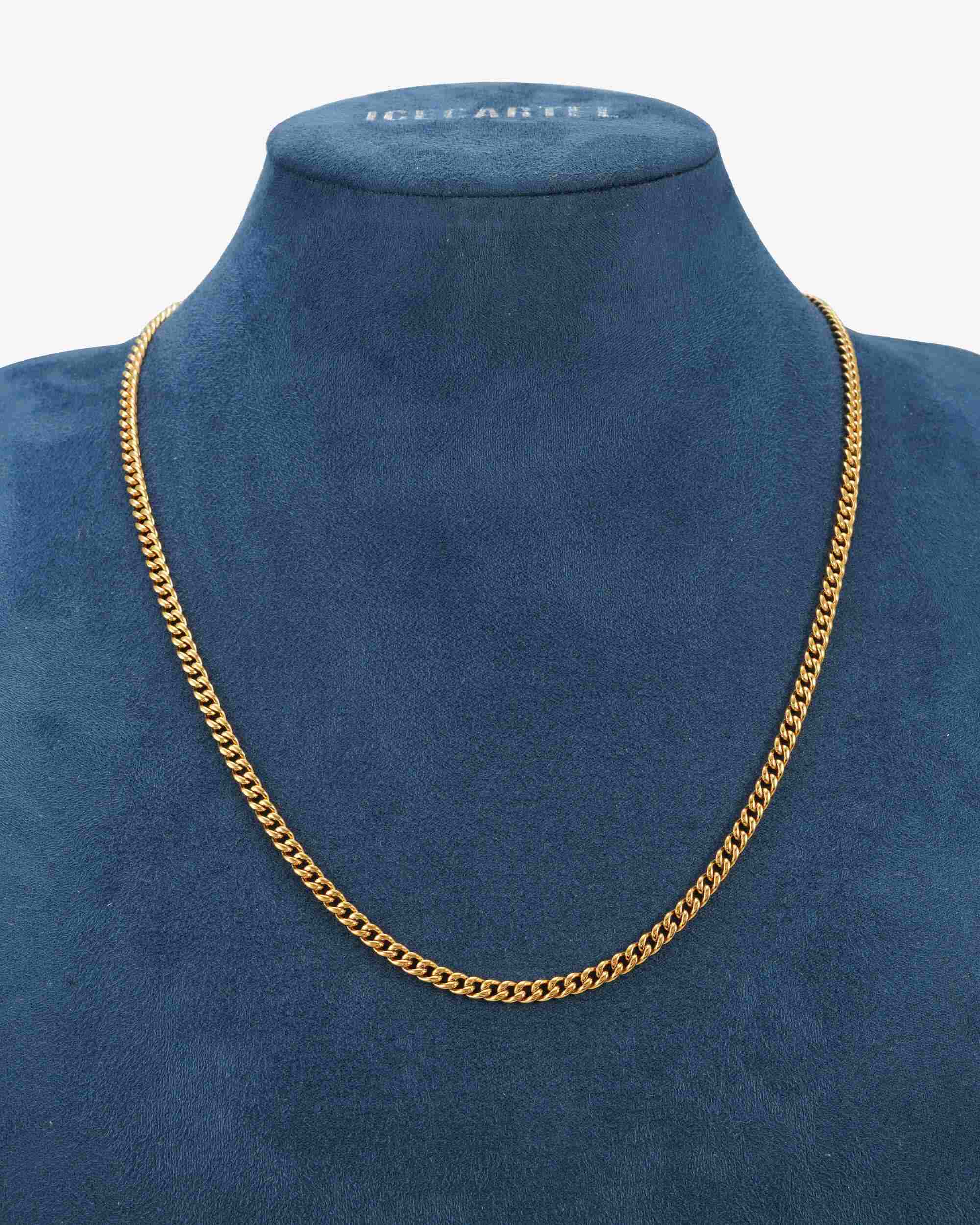 4MM Cuban Link Chain 14K Gold (view 3 of 5)