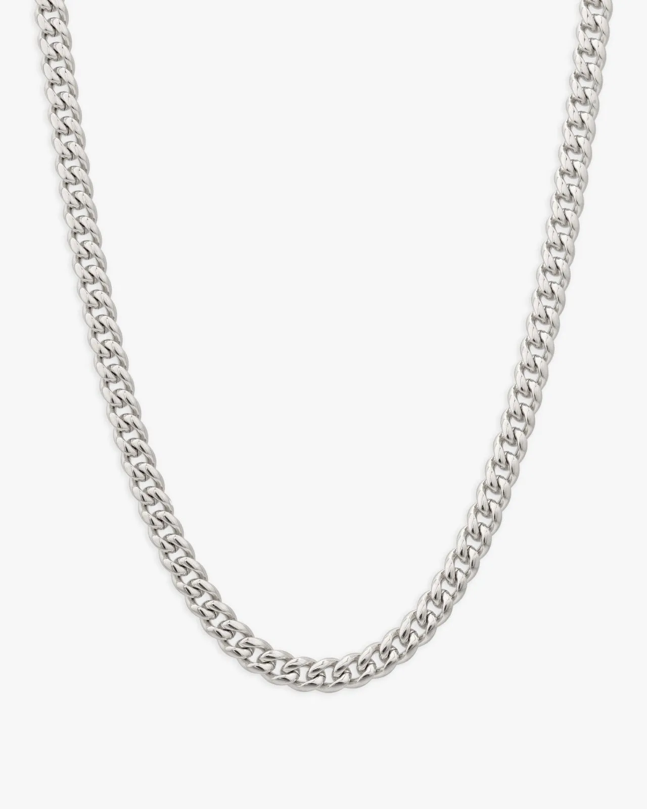 4MM Cuban Link Chain Solid 925 Silver