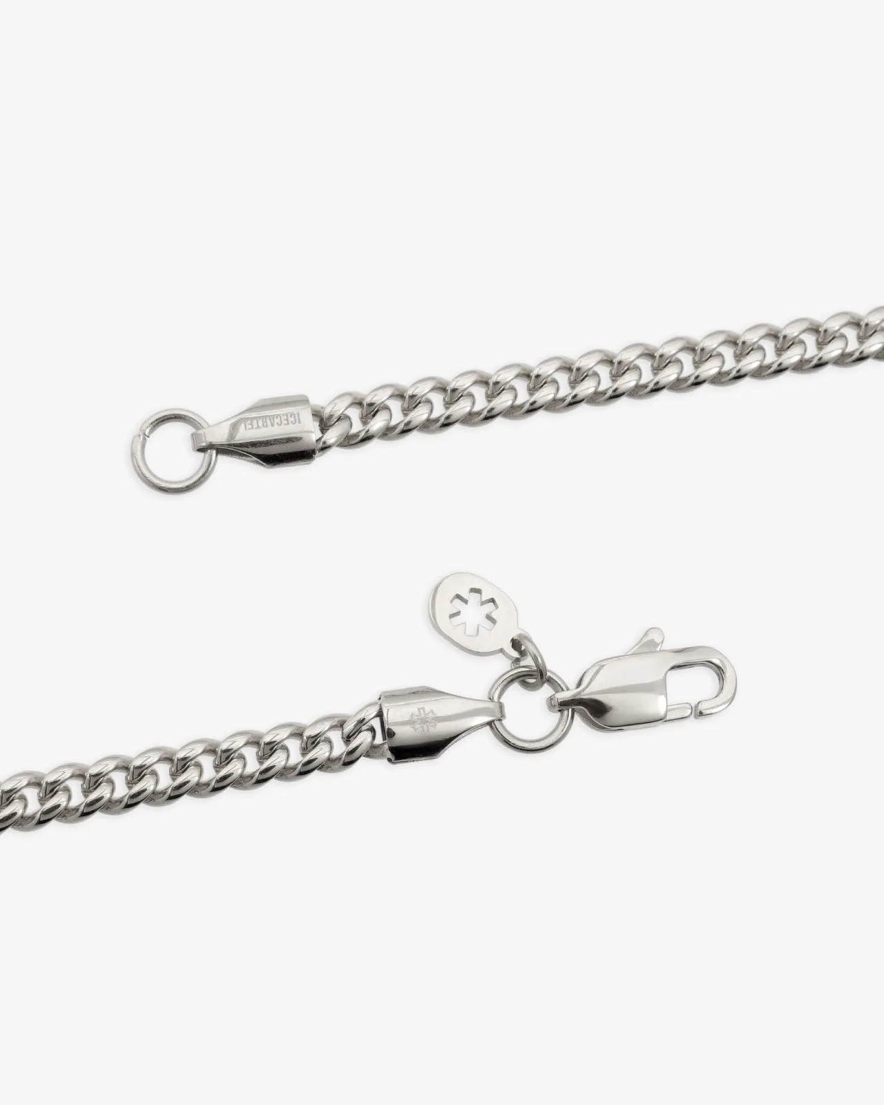4MM Cuban Link Chain Solid 925 Silver (view 3 of 4)