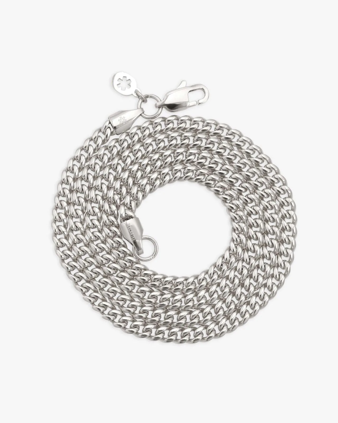 4MM Cuban Link Chain Solid 925 Silver (view 4 of 4)