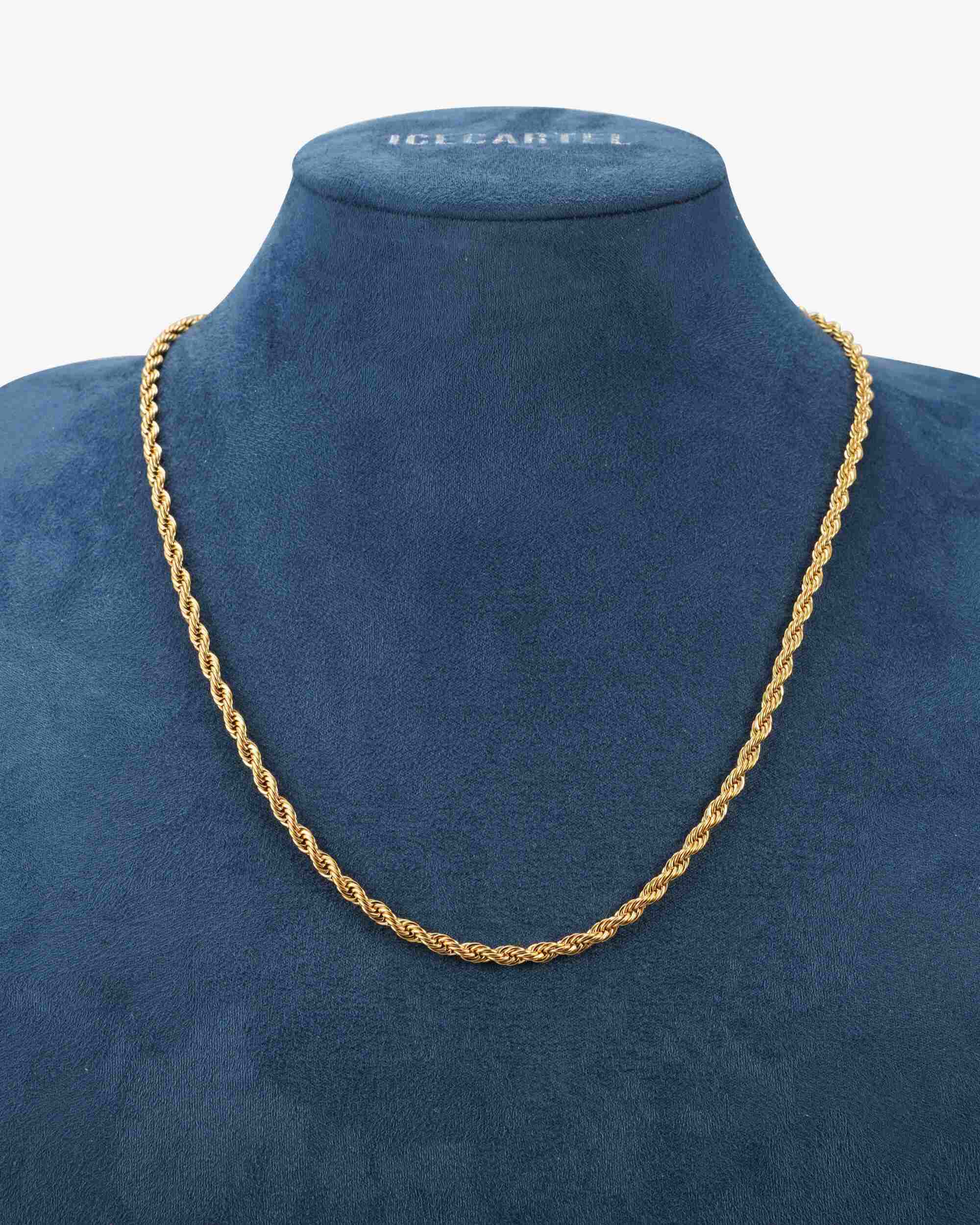 4MM Rope Chain and Bracelet Bundle 14K Gold (view 8 of 9)