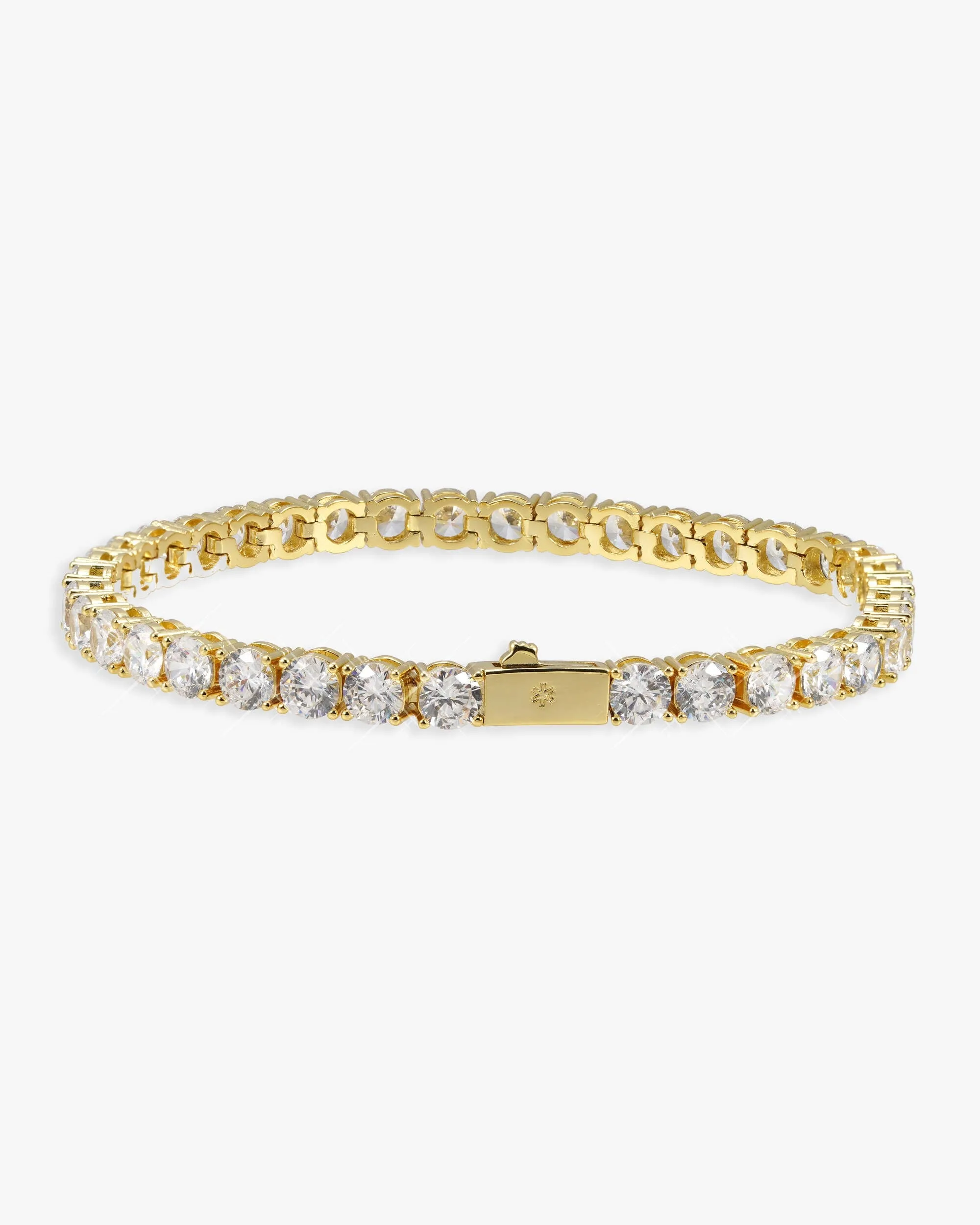 5MM Tennis Chain and Bracelet Bundle 14K Gold (view 7 of 13)