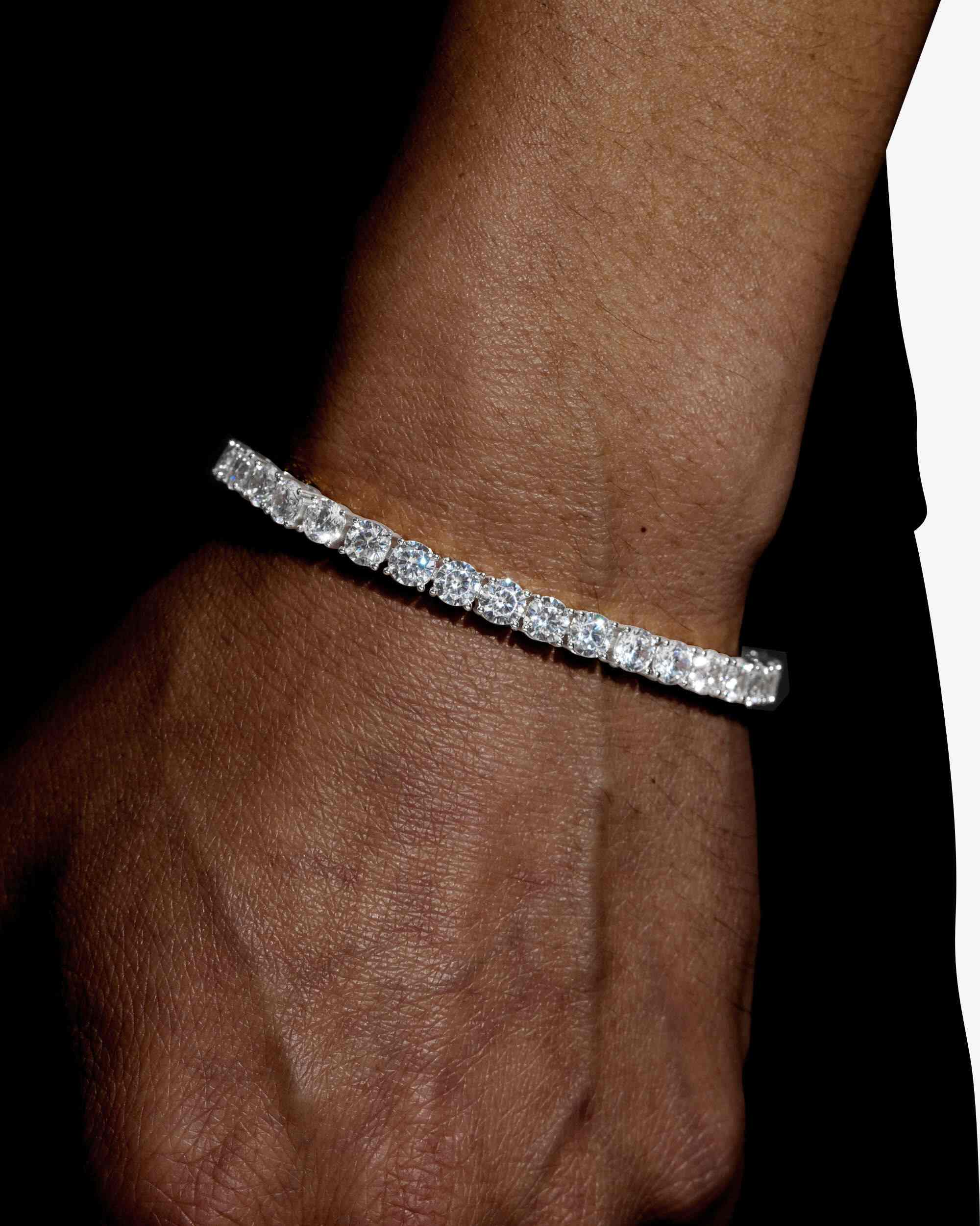 5MM Tennis Chain and Bracelet Bundle 14K Gold (view 8 of 13)