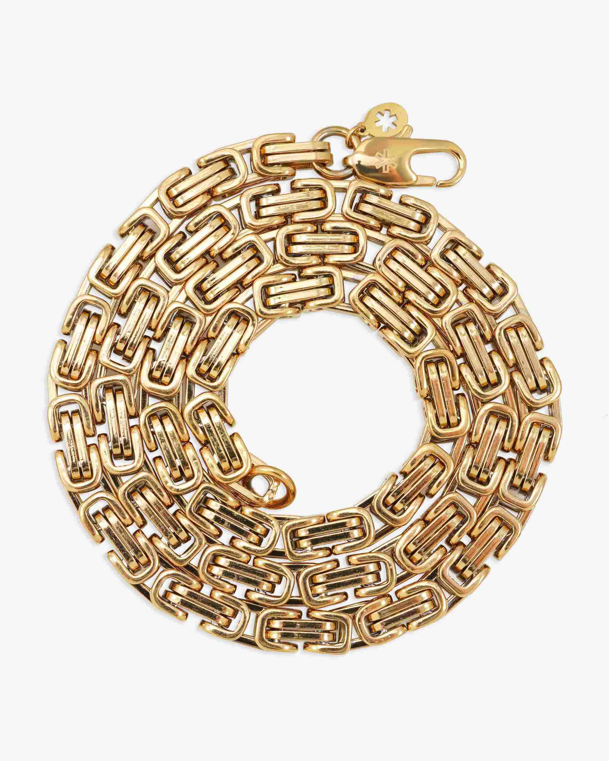 6MM Byzantine Chain 14K Gold (view 5 of 5)