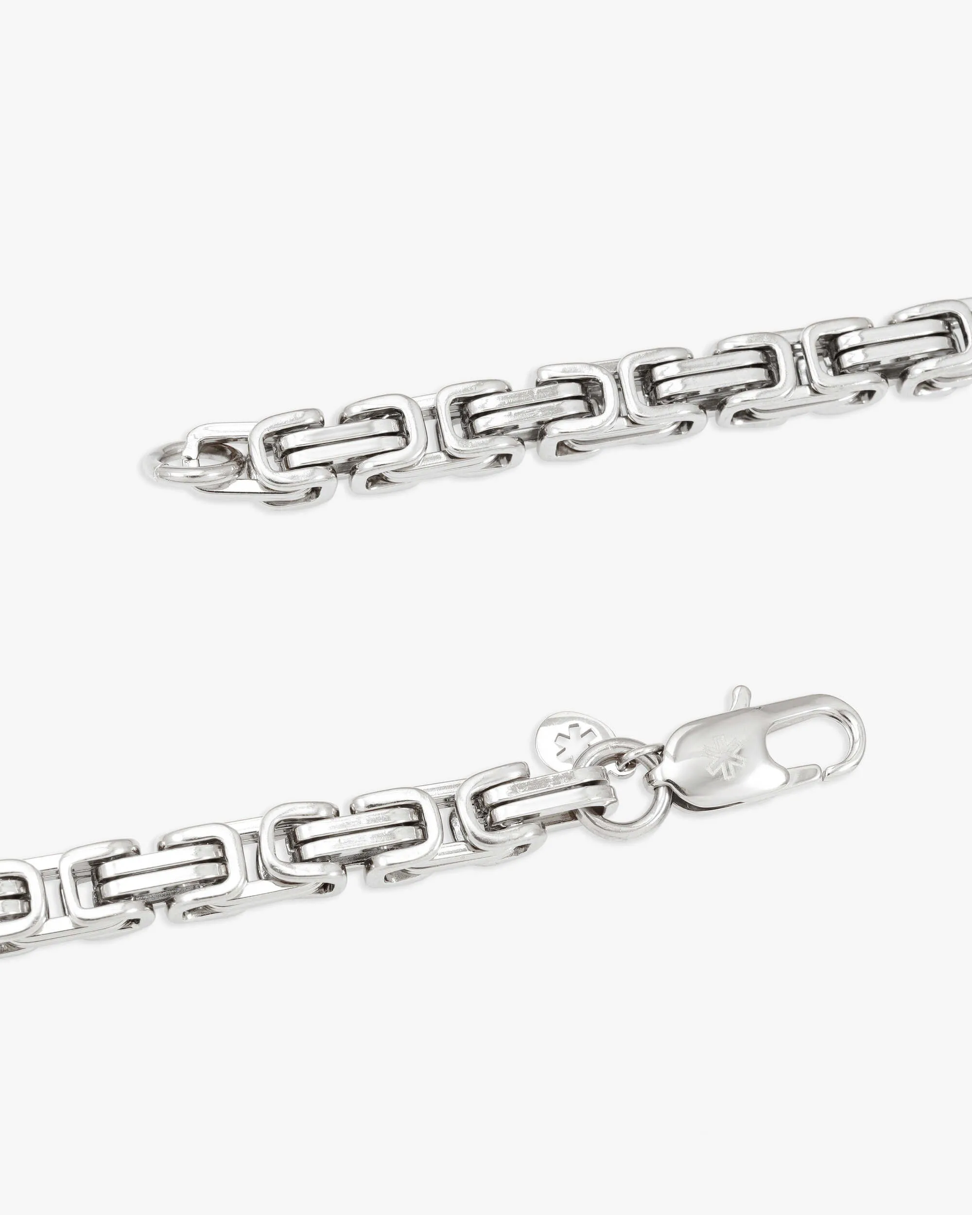 6MM Byzantine Chain Silver (view 4 of 5)