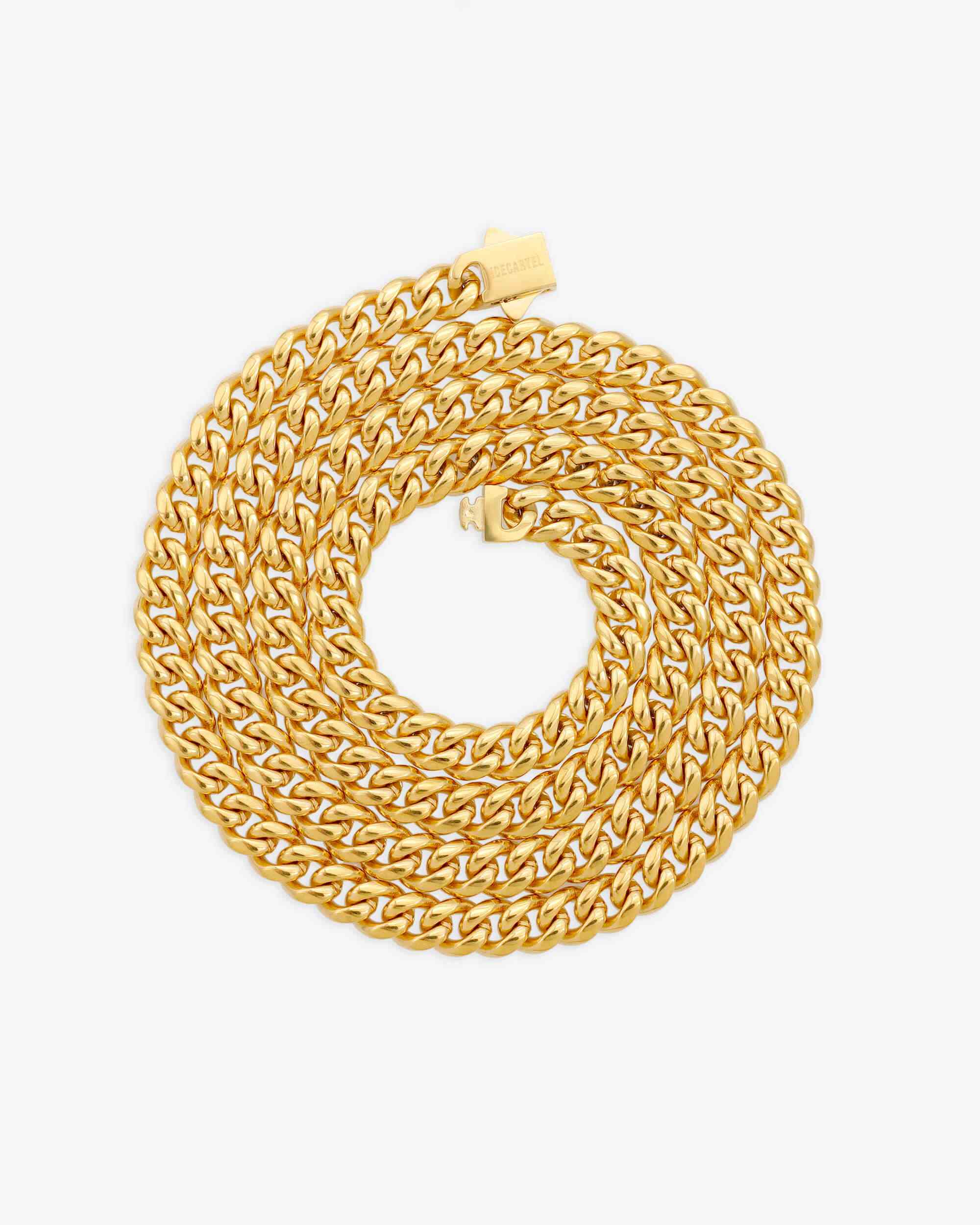6MM Cuban Link Chain 10K Solid Gold (view 3 of 3)