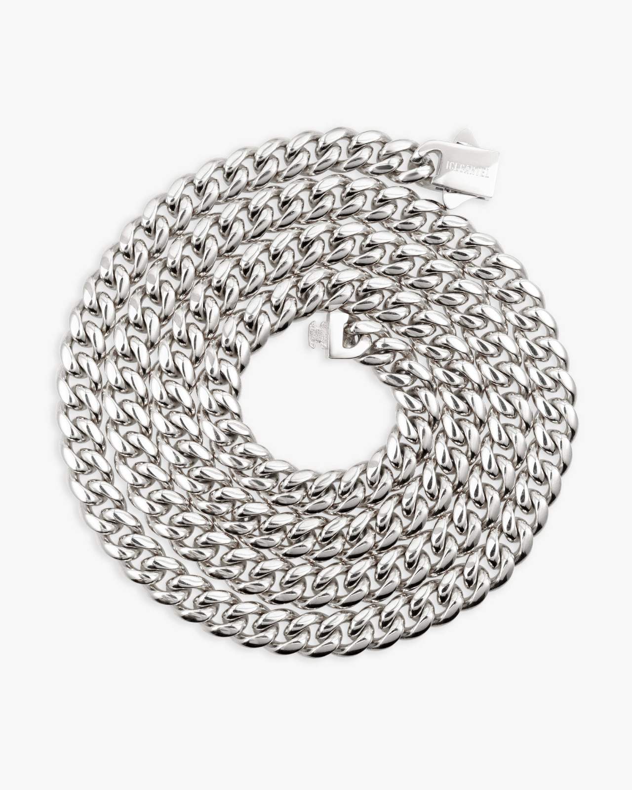 6MM Cuban Link Chain Silver (view 5 of 5)