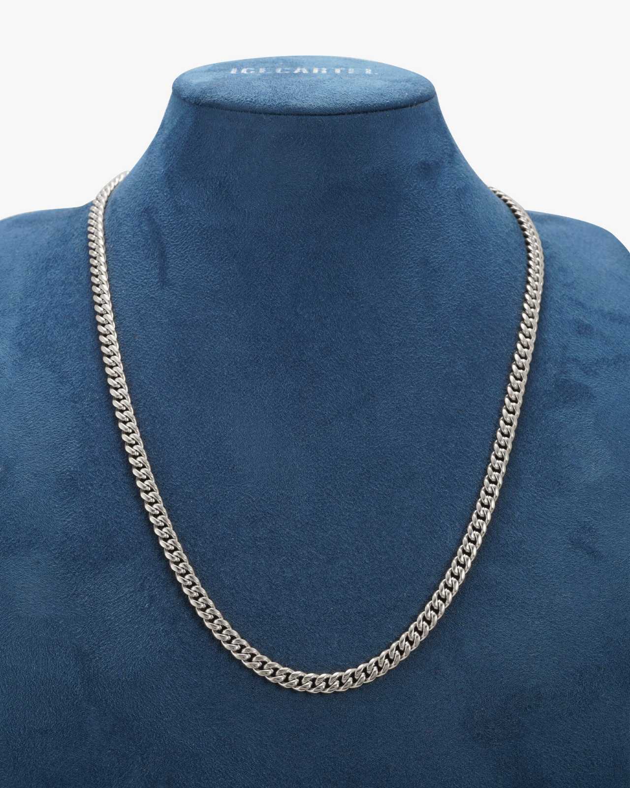 6MM Cuban Link Chain Solid 925 Silver (view 2 of 3)