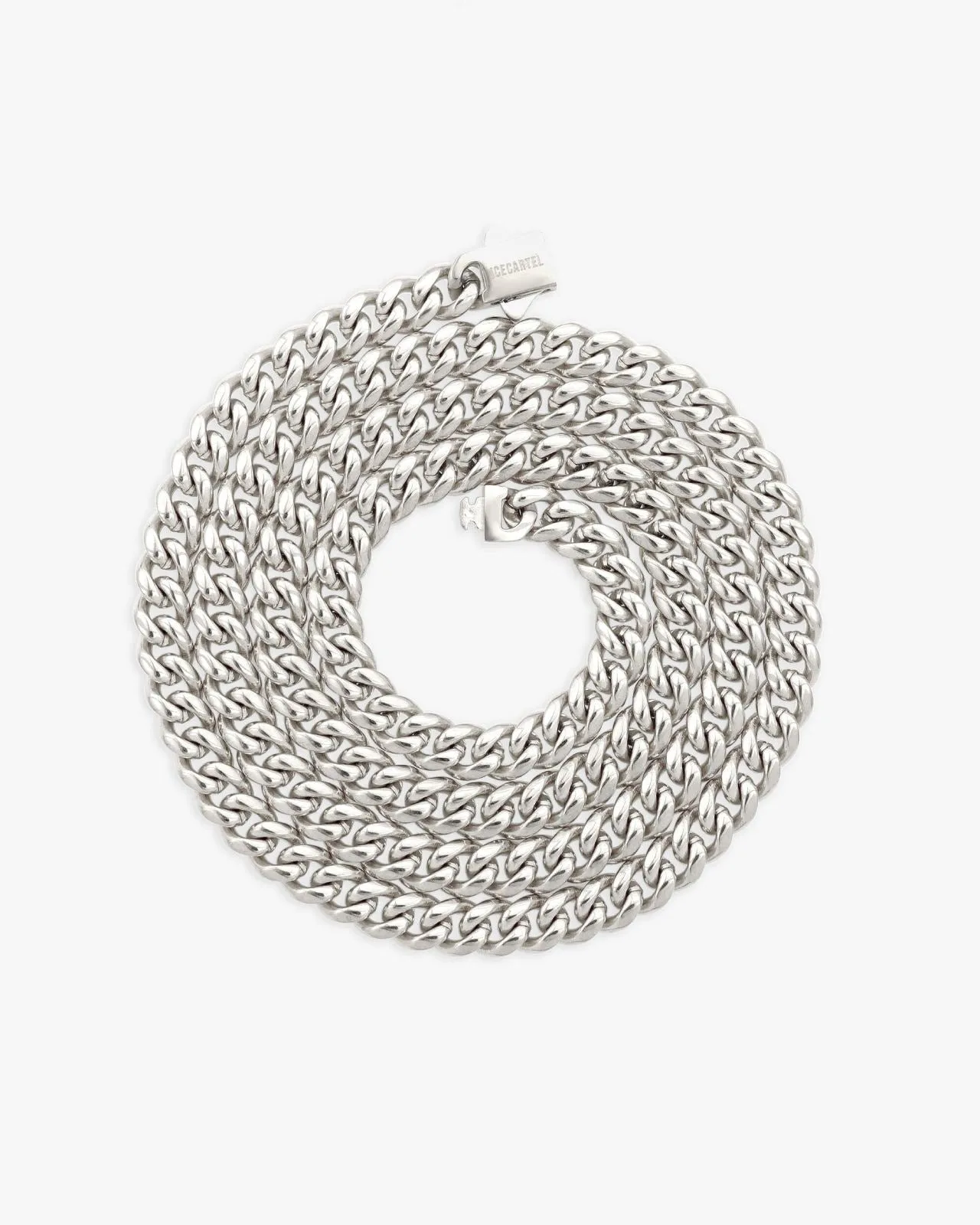 6MM Cuban Link Chain Solid 925 Silver (view 3 of 3)