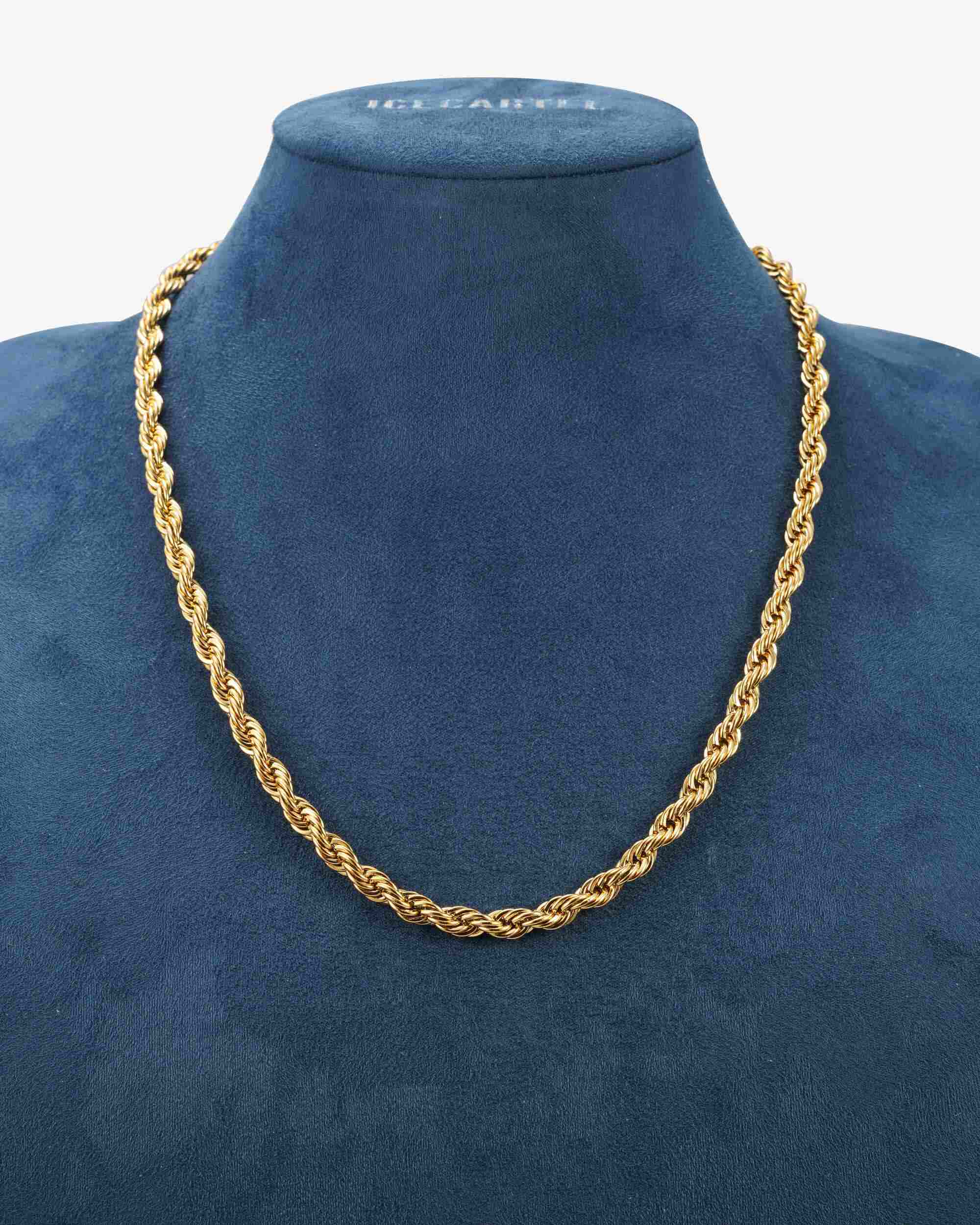 6MM Rope Chain 14K Gold (view 4 of 6)