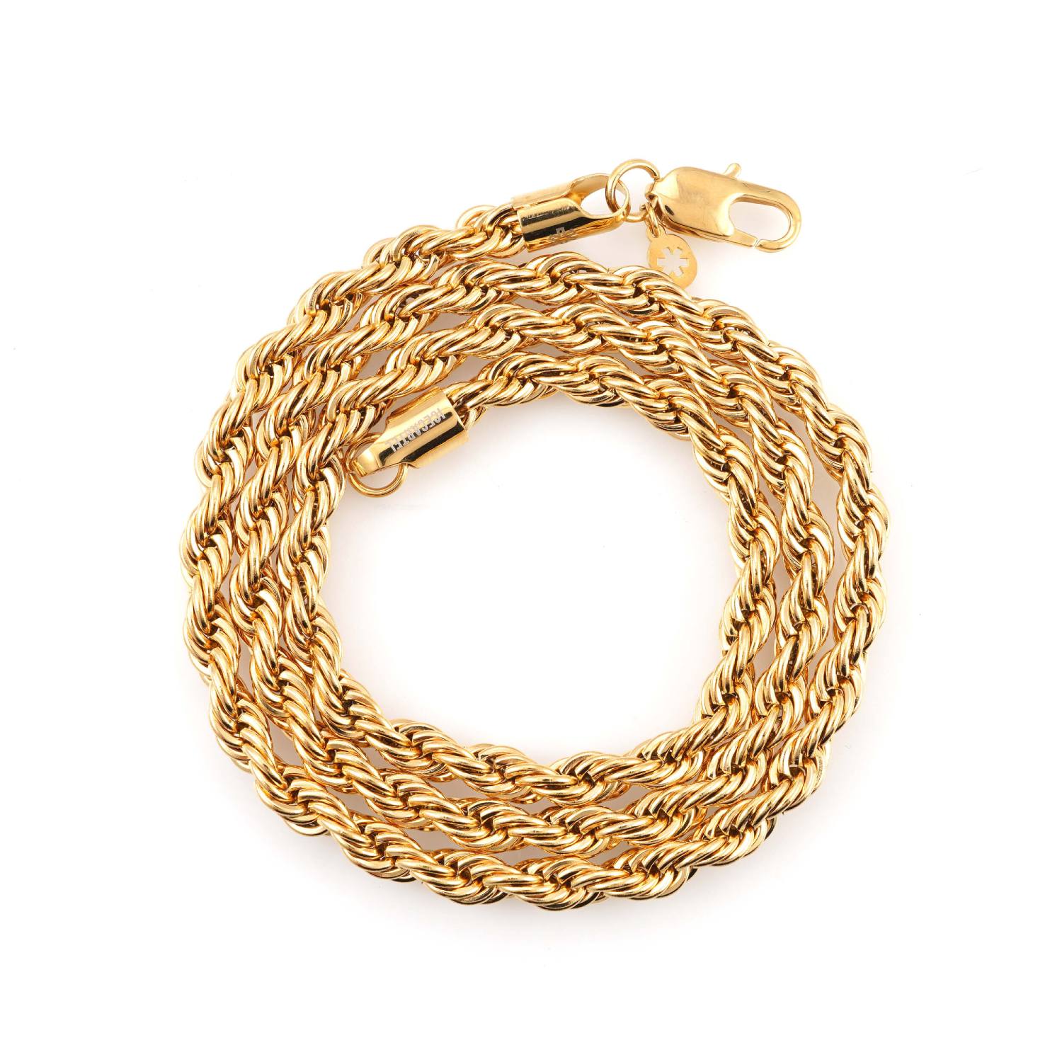 6MM Rope Chain and Bracelet Bundle 14K Gold (view 4 of 6)