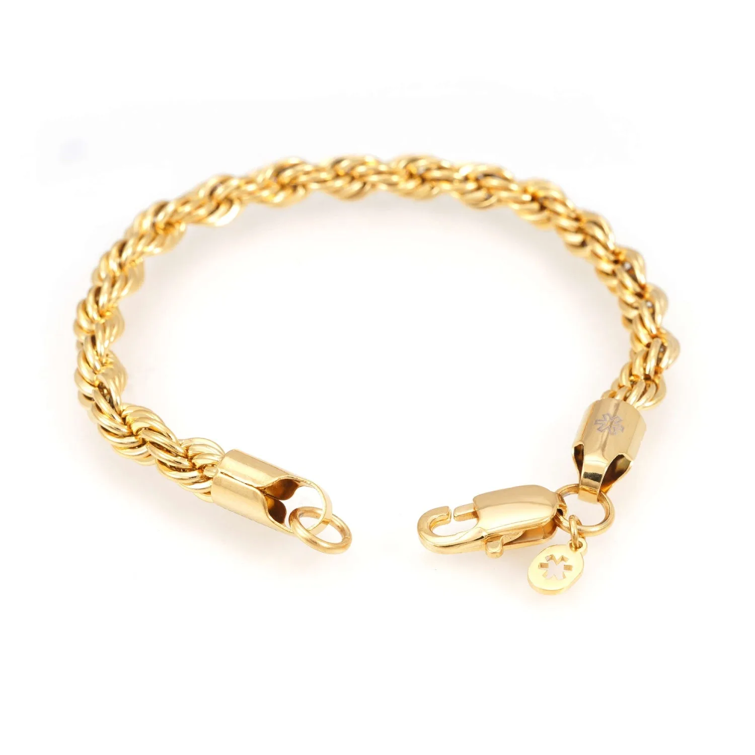 6MM Rope Chain and Bracelet Bundle 14K Gold (view 5 of 6)
