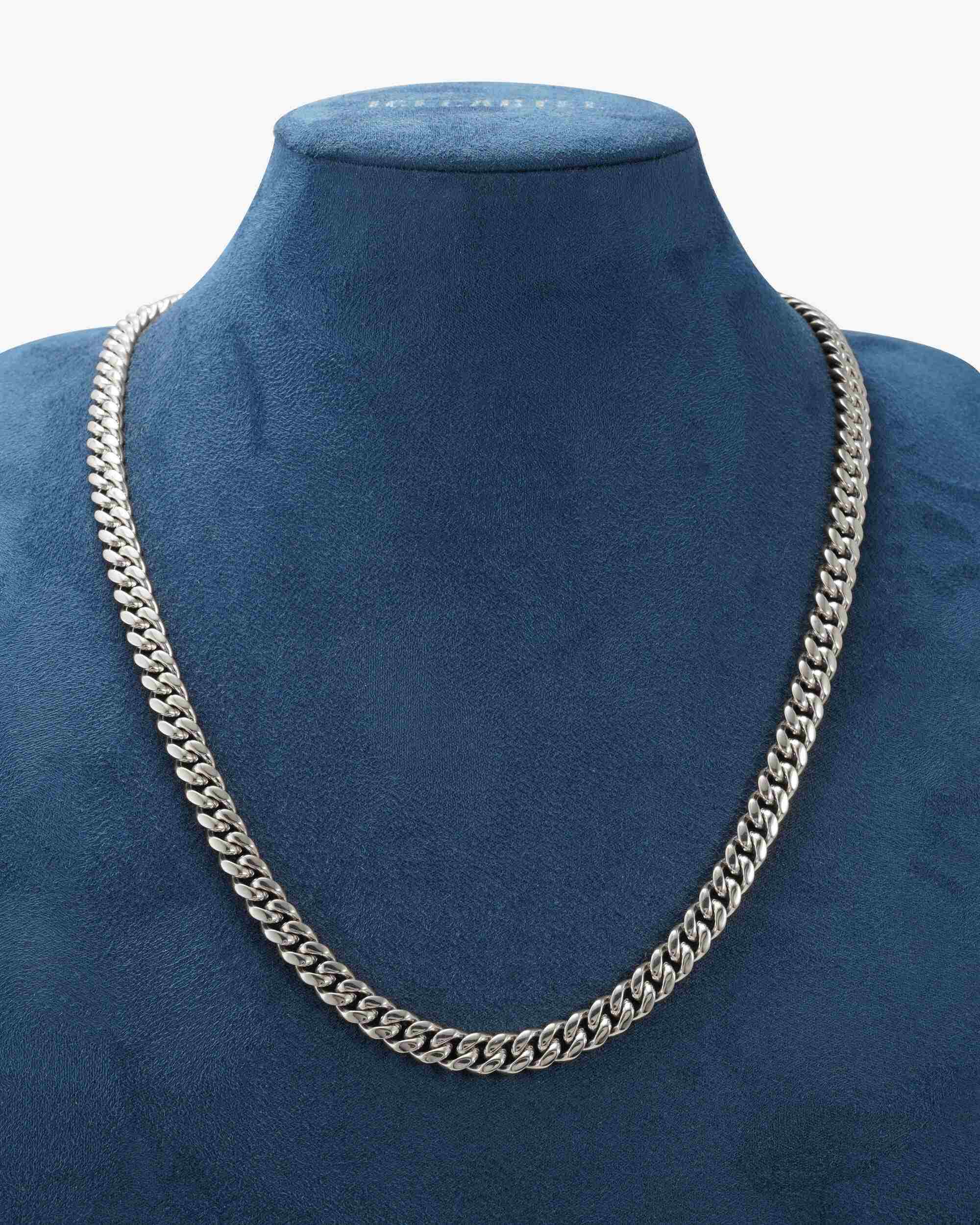 8MM Cuban Link Chain Solid 925 Silver (view 2 of 4)