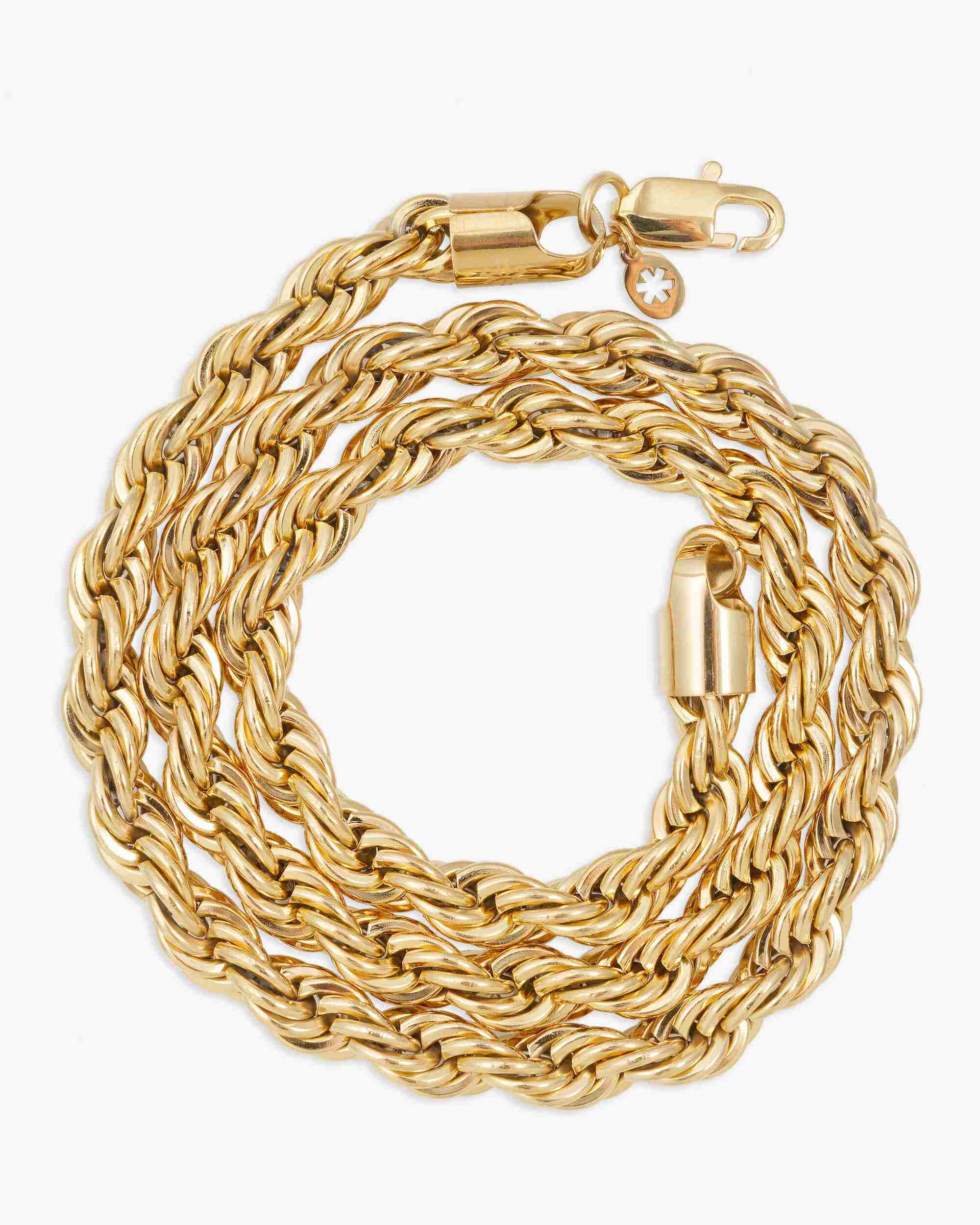 8MM Rope Chain 14K Gold (view 6 of 6)