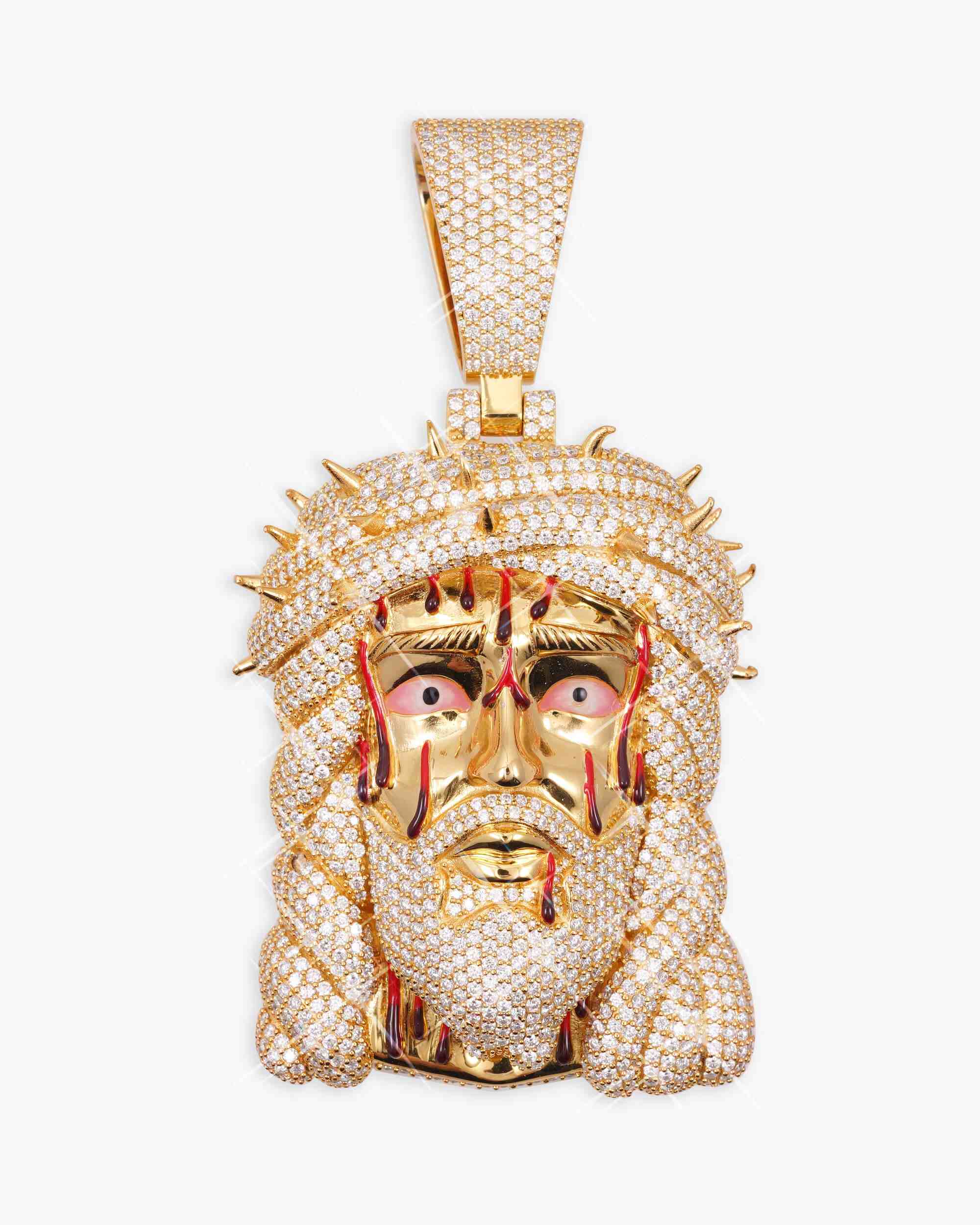 Blood Jesus Piece 14K Gold - pendant (view 6 of 15)