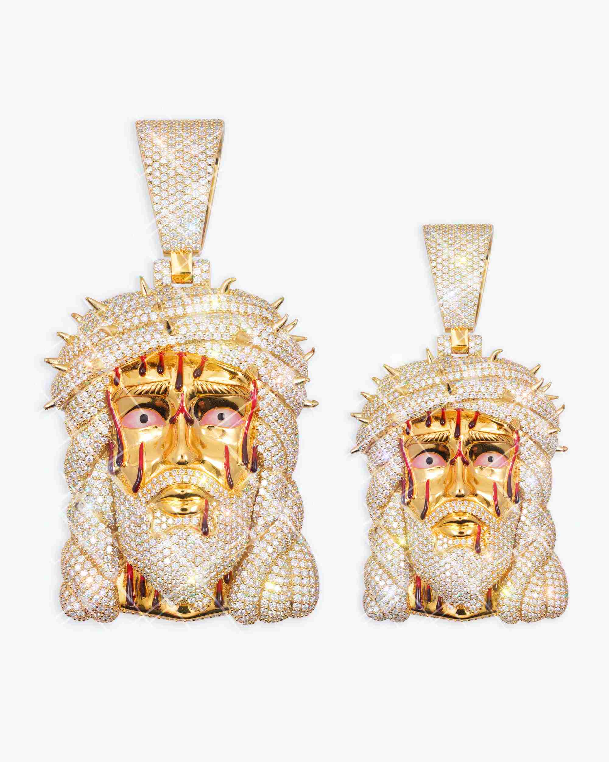 Blood Jesus Piece 14K Gold - pendant (view 8 of 15)