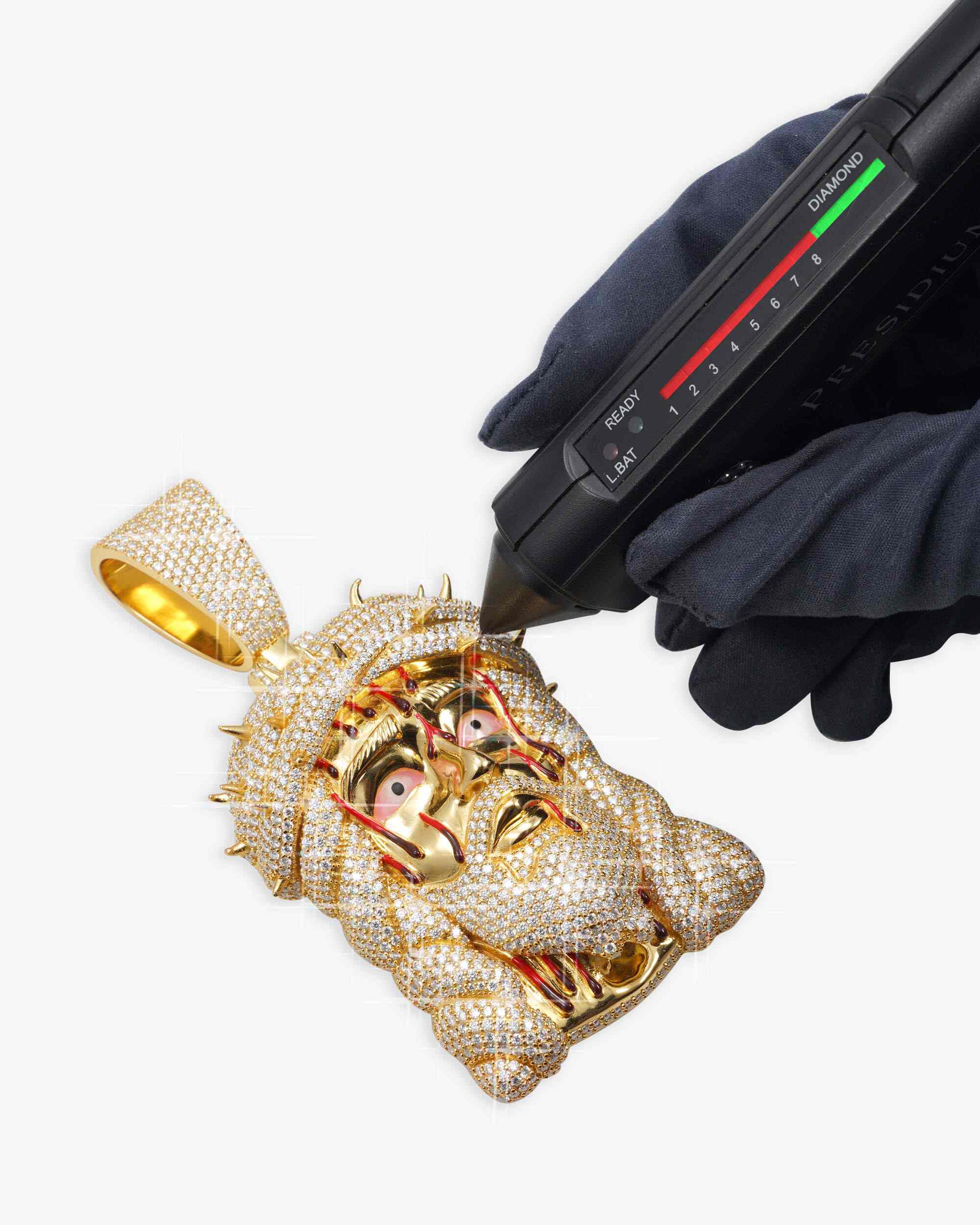 Blood Jesus Piece 14K Gold - pendant (view 10 of 15)