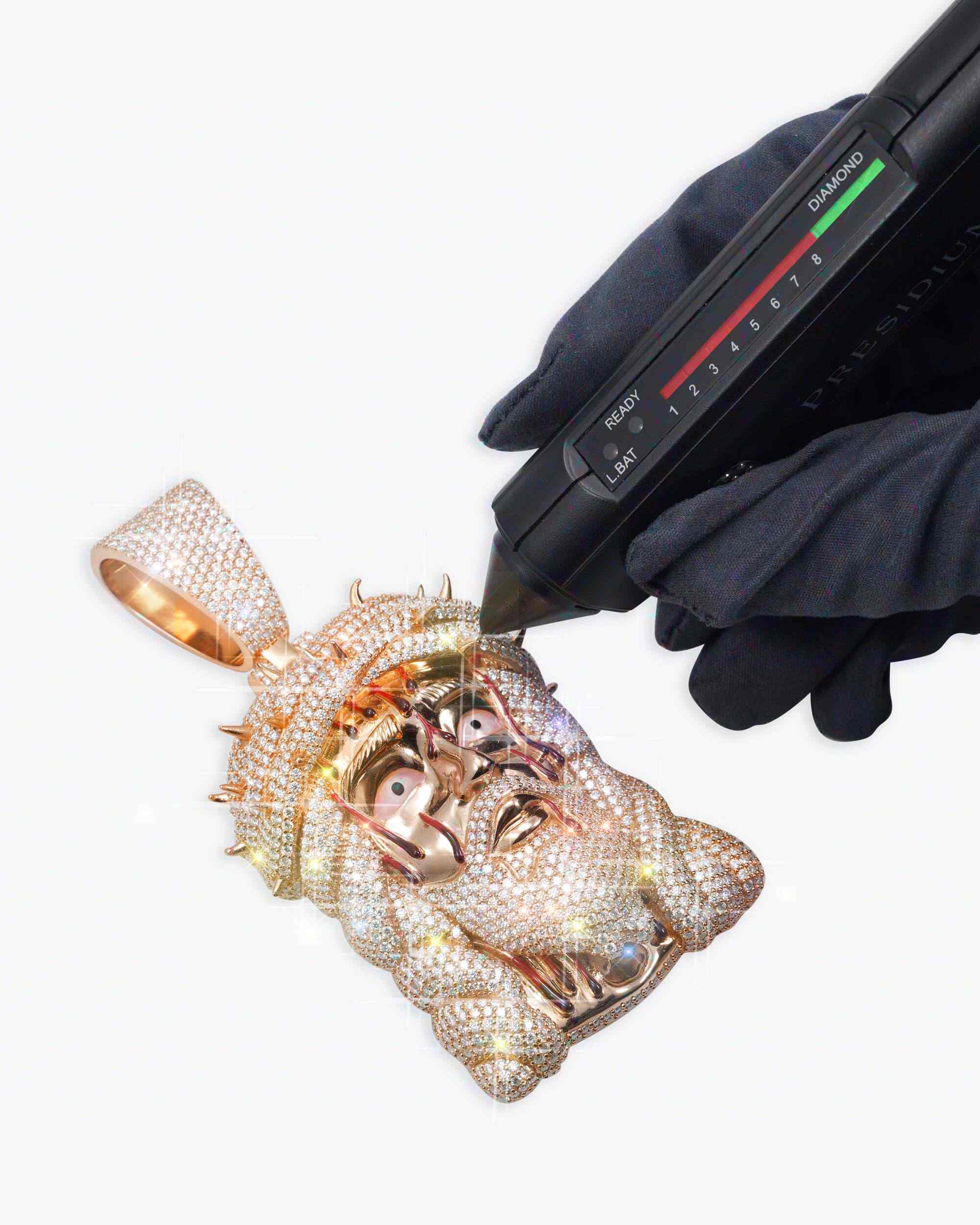 Blood Jesus Piece 14K Gold - pendant (view 14 of 15)