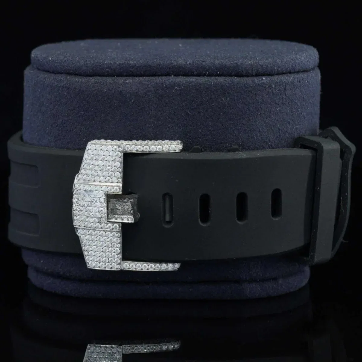 Luxury Iced Out Moissanite Watch Chronograph Automatic For Men (view 5 of 5)