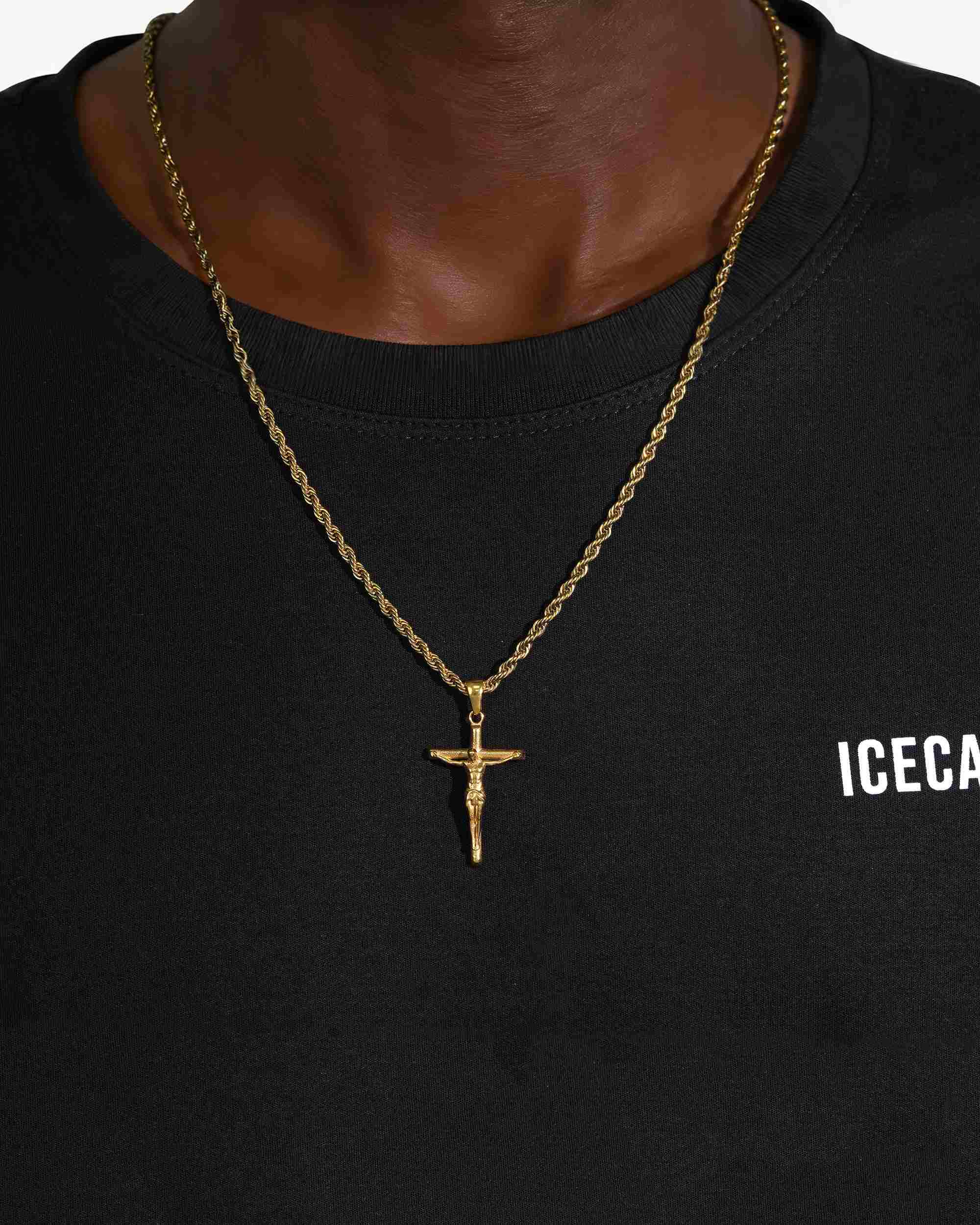 Crucifix Pendant 14K Gold (view 2 of 4)