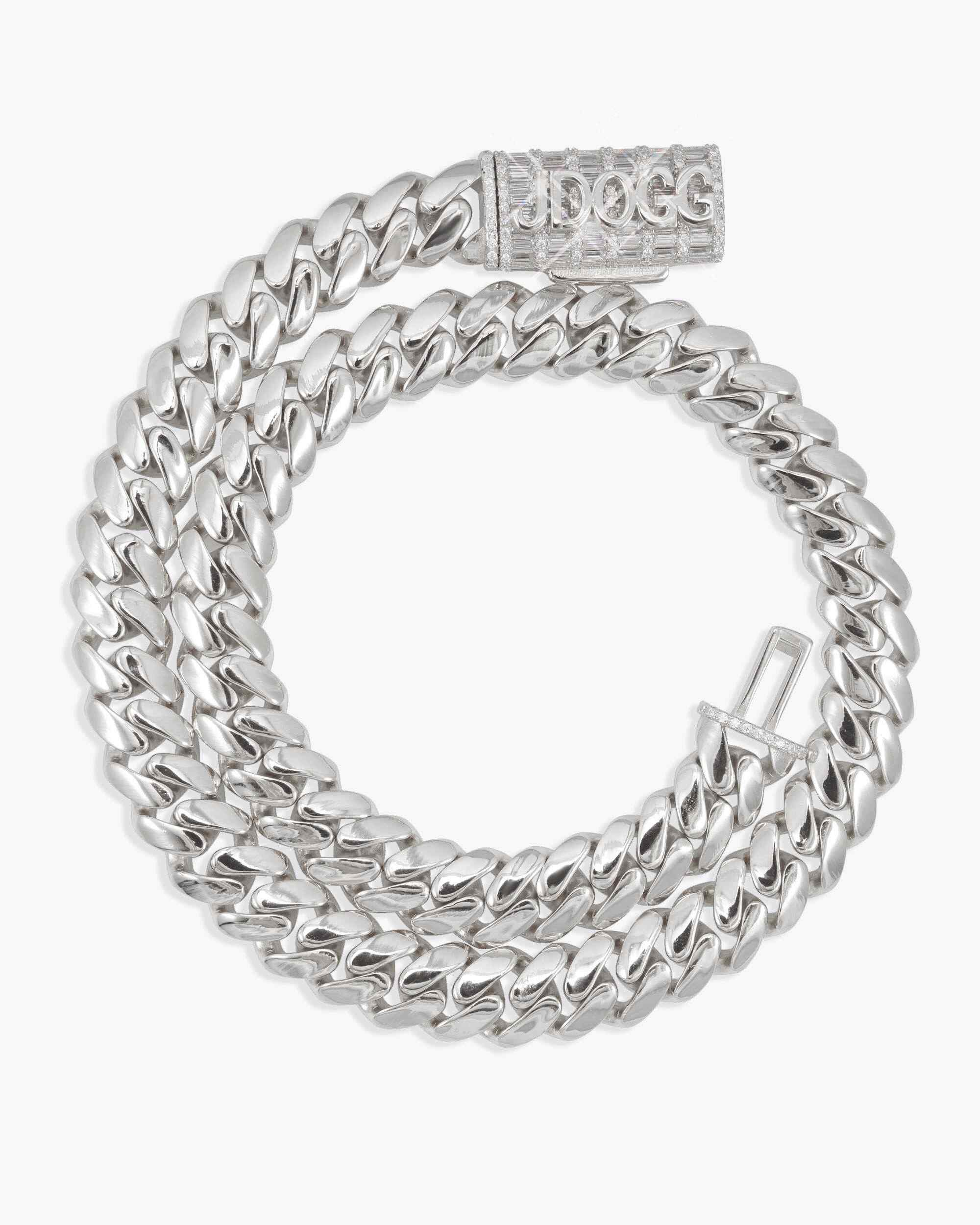 CUSTOM CLASP 12MM Moissanite Miami Cuban Link Chain 14K Gold (view 5 of 14)