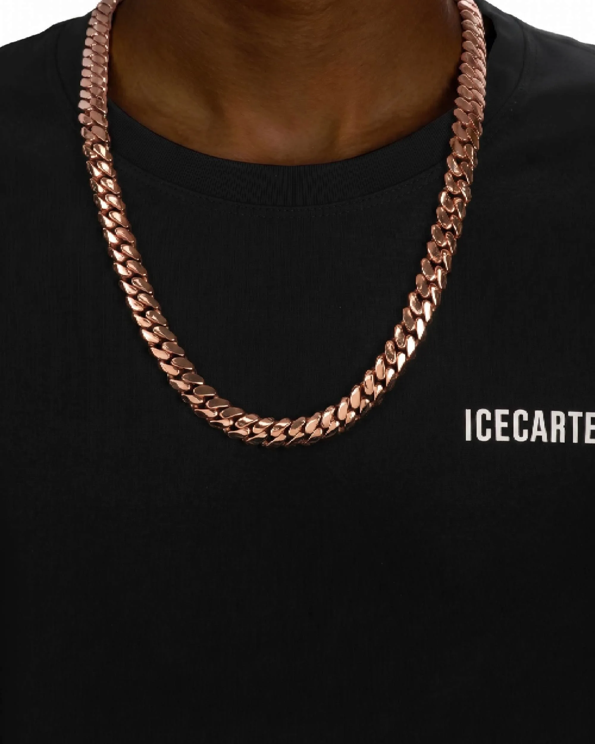CUSTOM CLASP 12MM Moissanite Miami Cuban Link Chain 14K Gold (view 8 of 14)