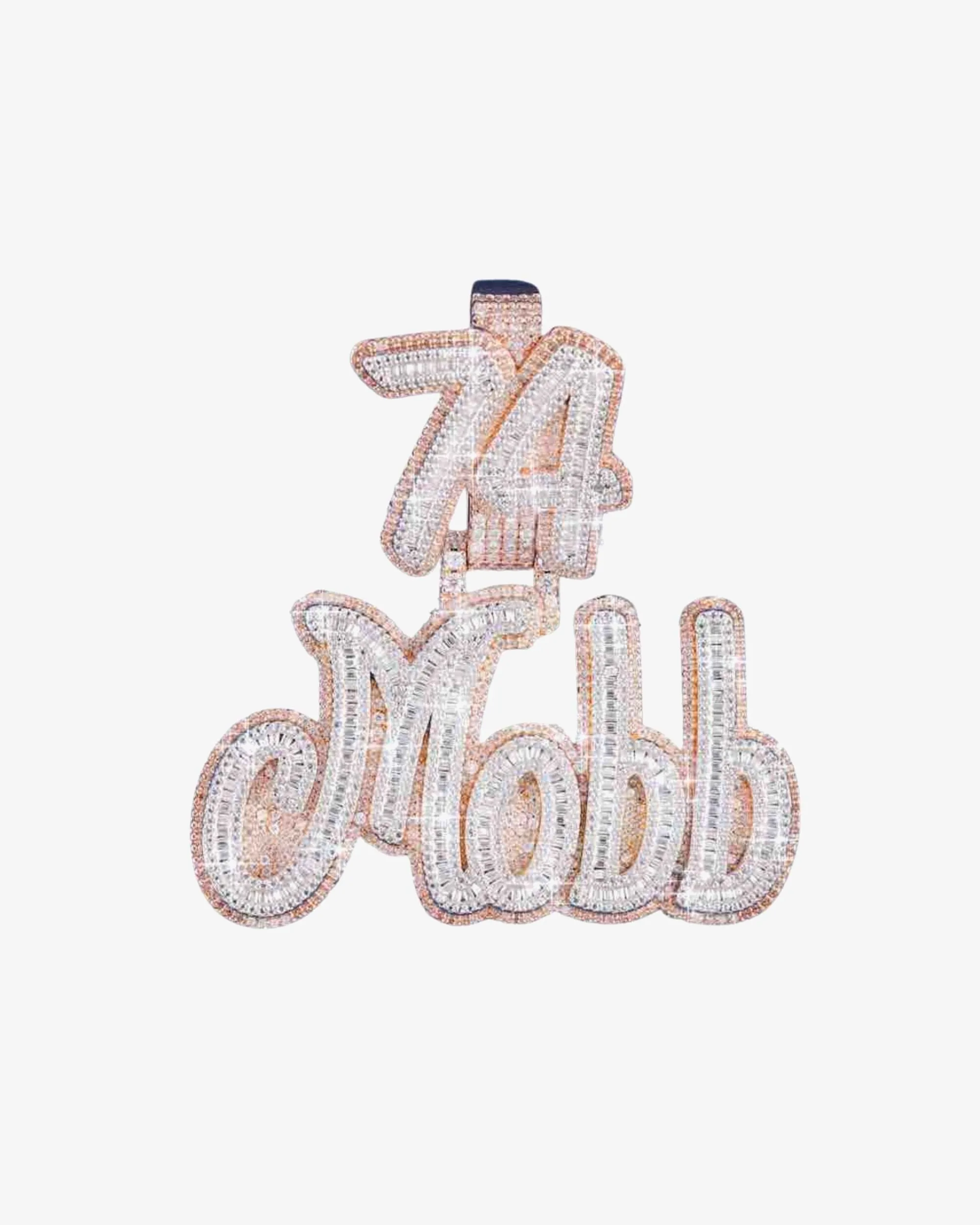 Custom "Mobb" Pendant 14K Gold