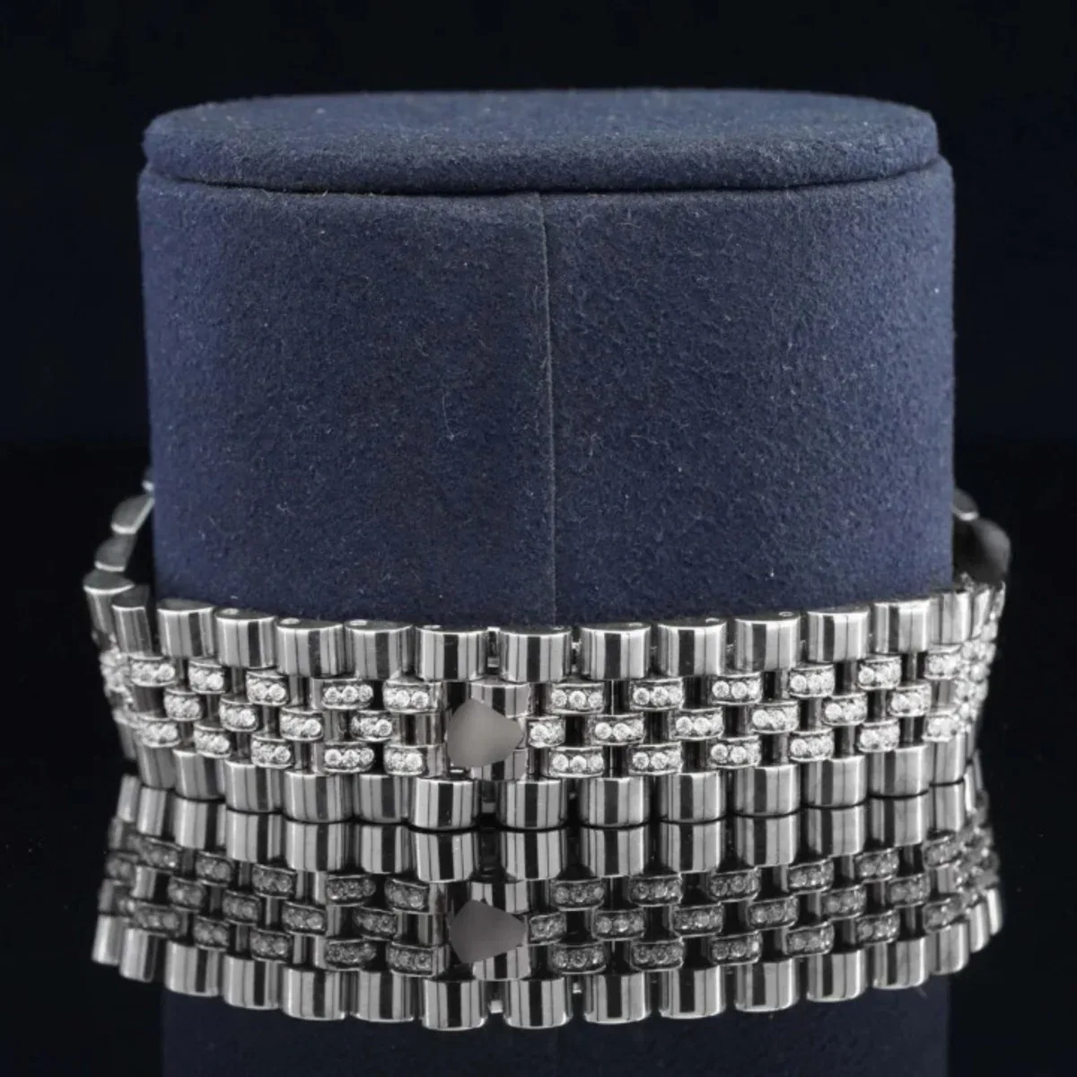 Exquisite Iced Out Moissanite Watch And Japan Automatic Movement Watch (view 6 of 6)
