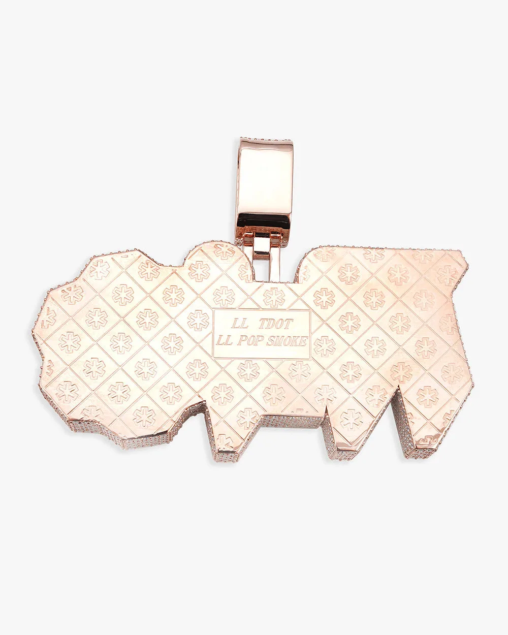 "FIVIO FOREIGN" Custom Diamond Pendant 14K Gold (view 3 of 4)