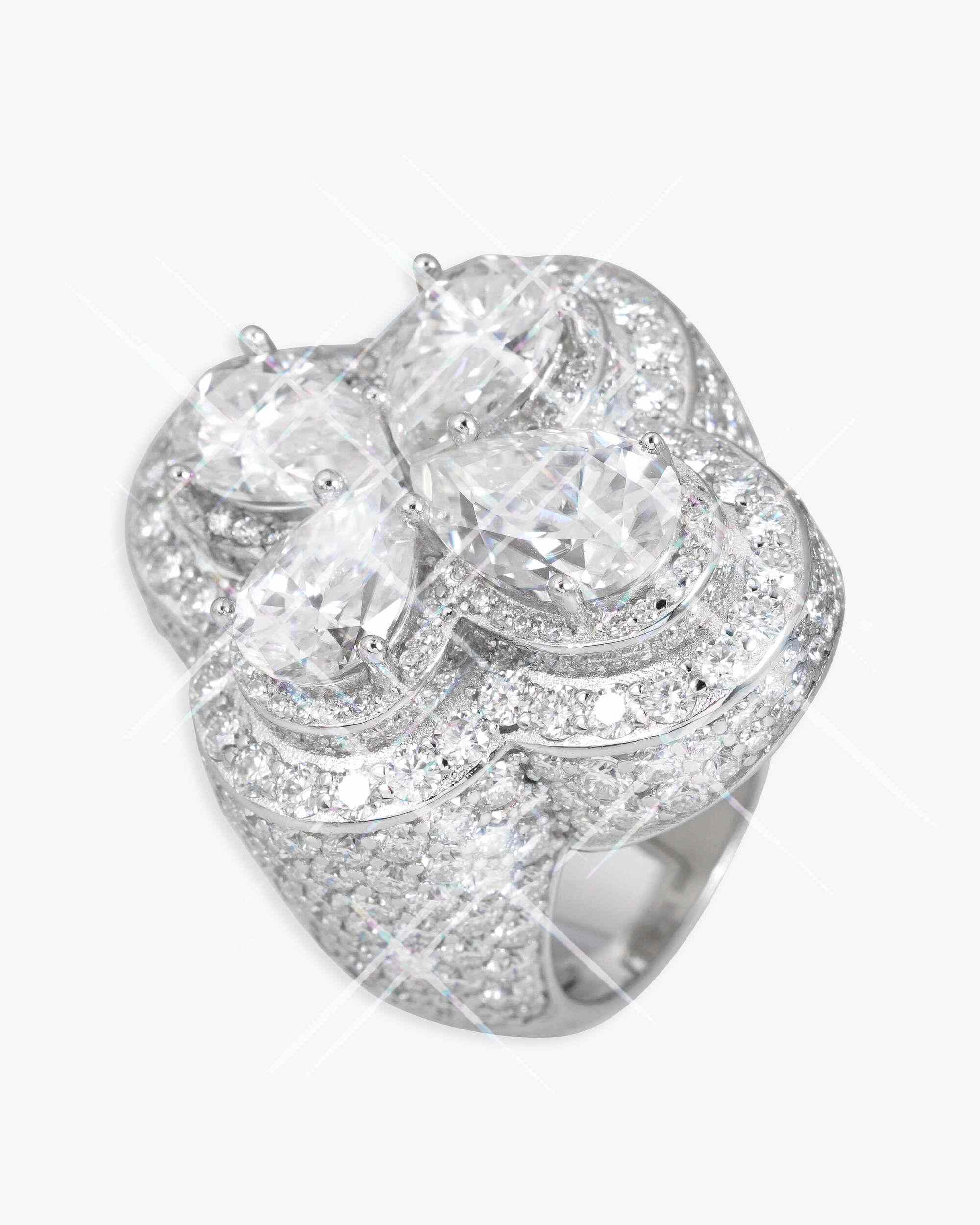 Four Leaf Clover Ring 14K Gold (view 2 of 15)