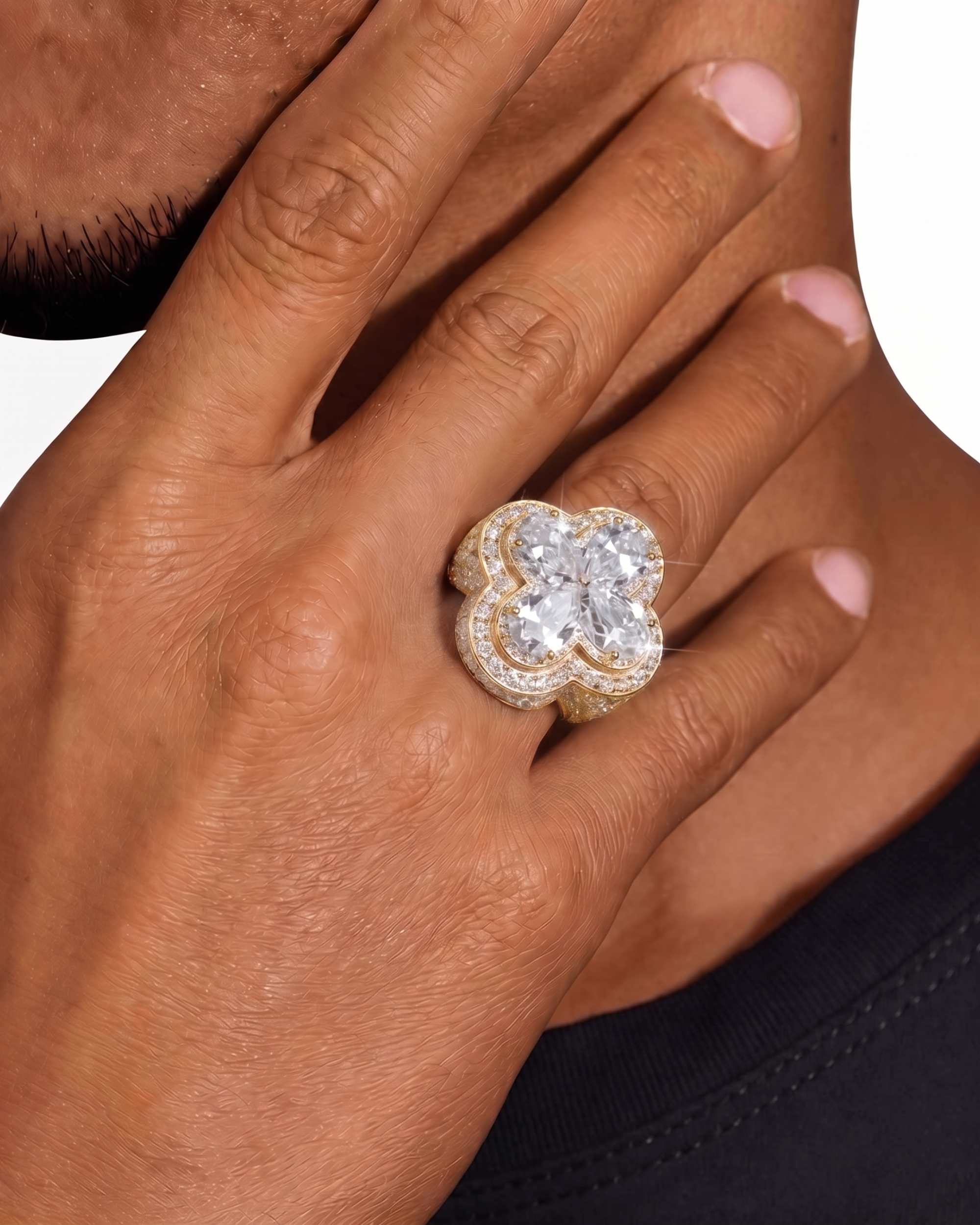Four Leaf Clover Ring 14K Gold (view 15 of 15)