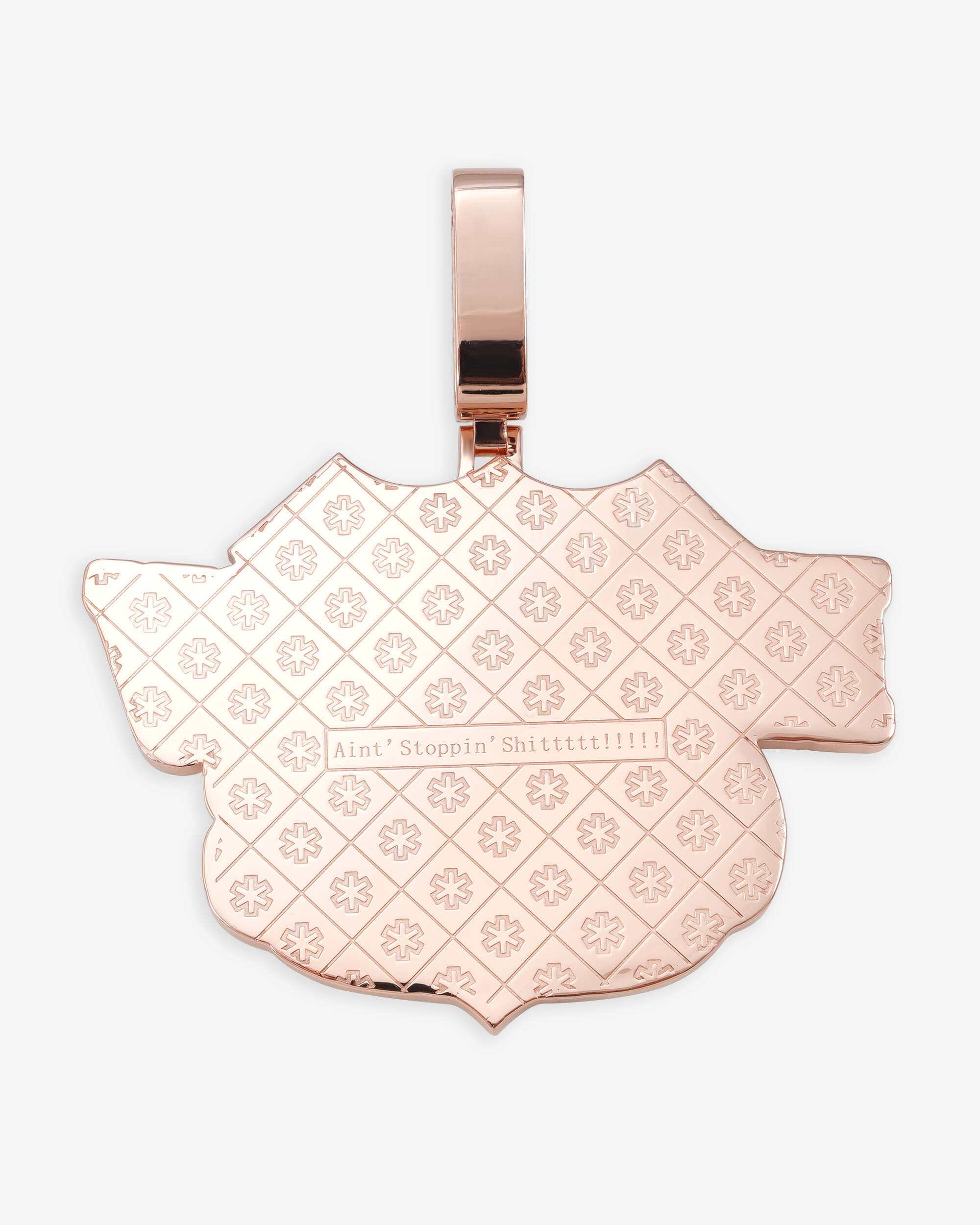 "Highway Gang" Custom Pendant 14K Gold (view 3 of 4)