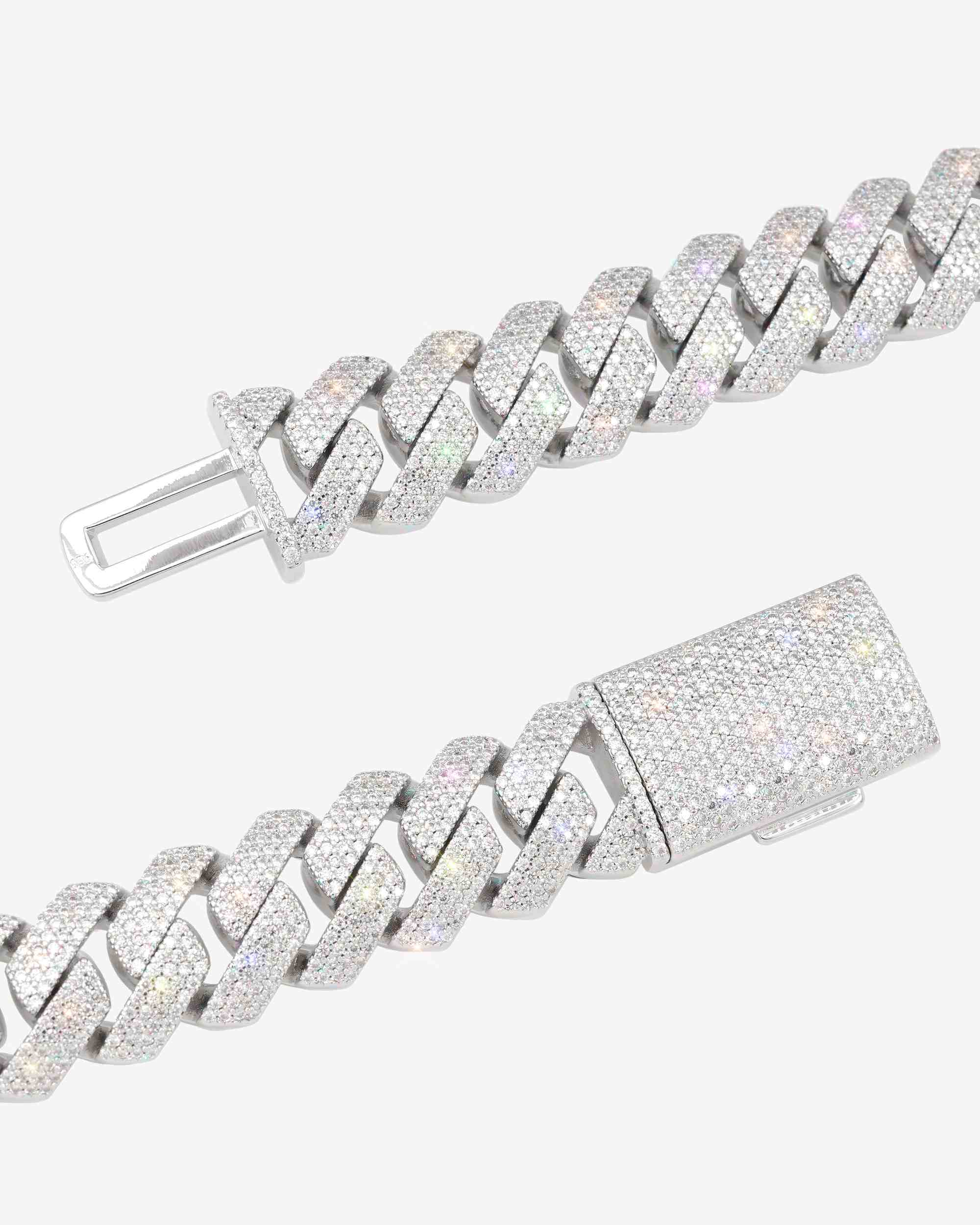 Moissanite Cuban Link Chain 14K Gold (ALL SIZES) (view 5 of 33)