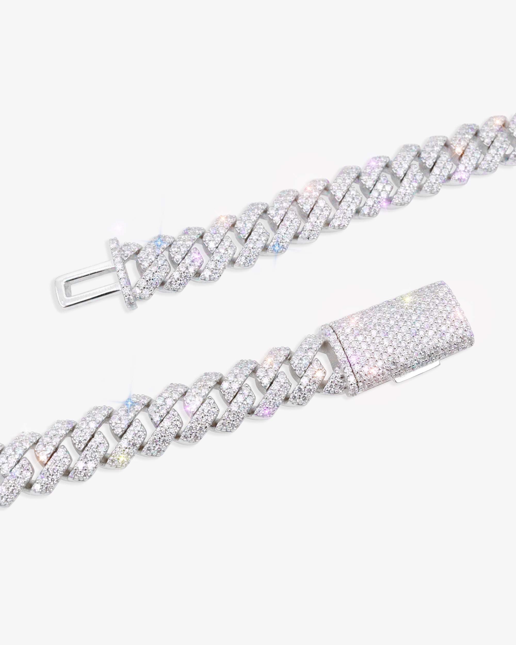 Moissanite Cuban Link Chain 14K Gold (ALL SIZES) (view 20 of 33)