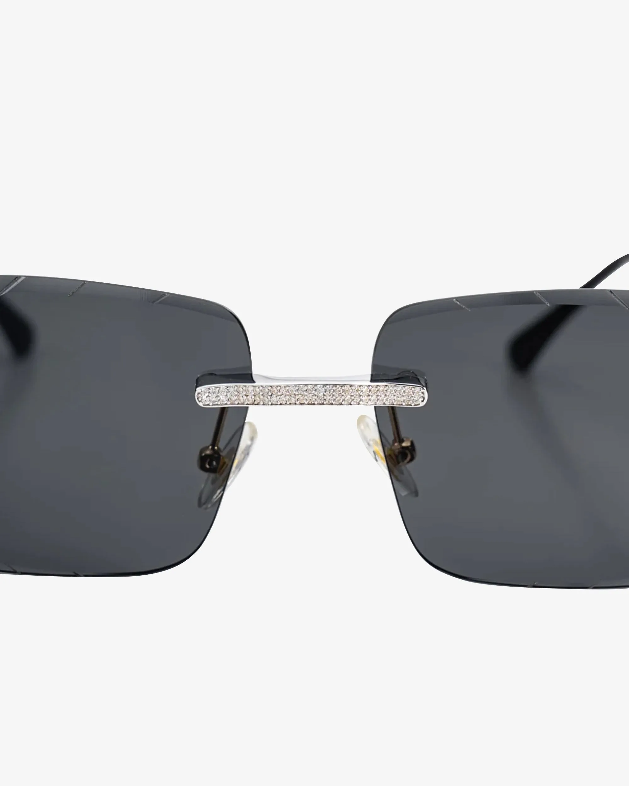 Moissanite Diamond Classic Sunglasses 14K Gold (view 12 of 13)