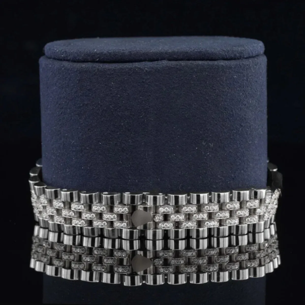 Moissanite Diamond Iced Out Fully Automatic Business Watch For Women (view 6 of 6)