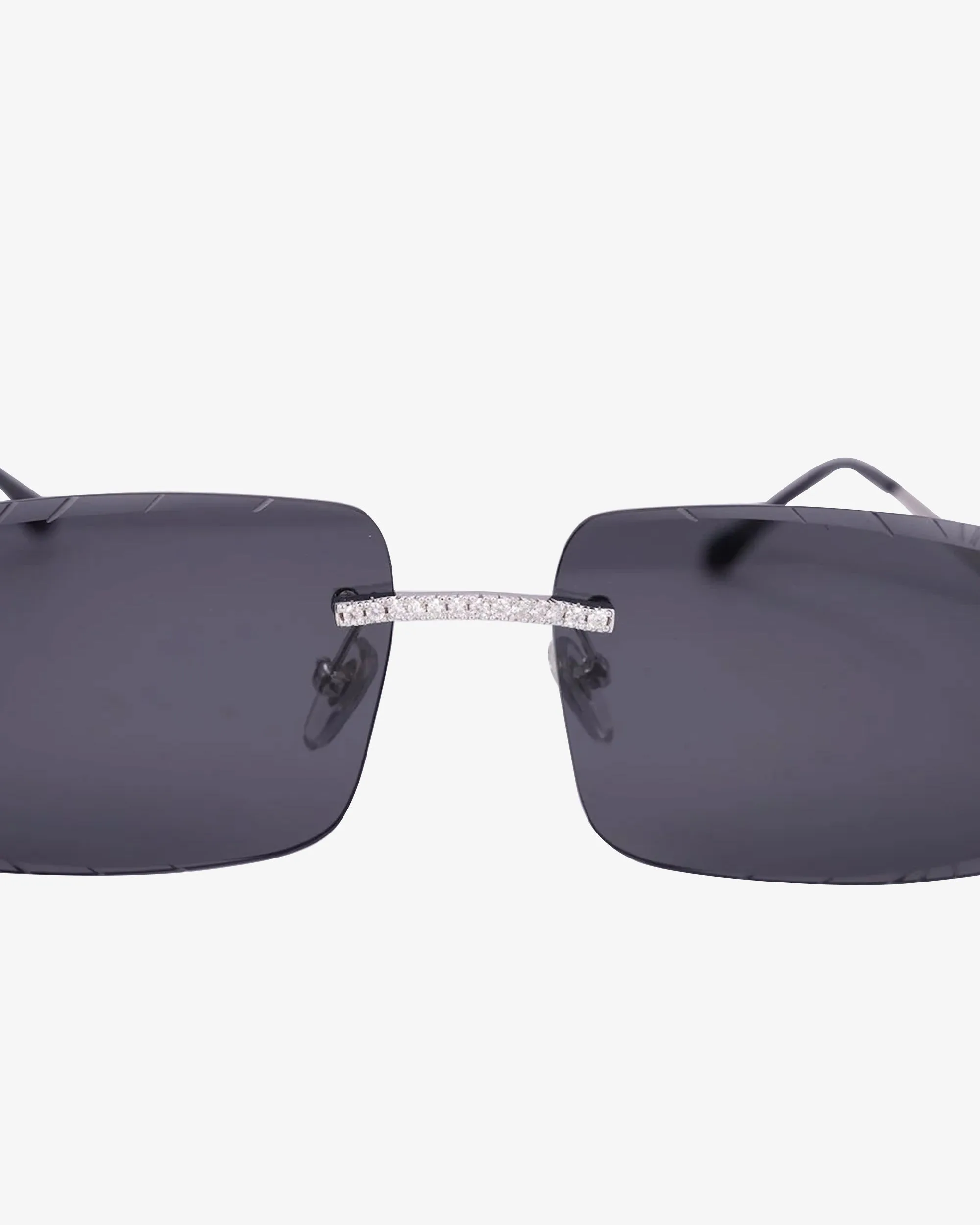 Moissanite Prong Sunglasses 14K Gold (view 12 of 17)