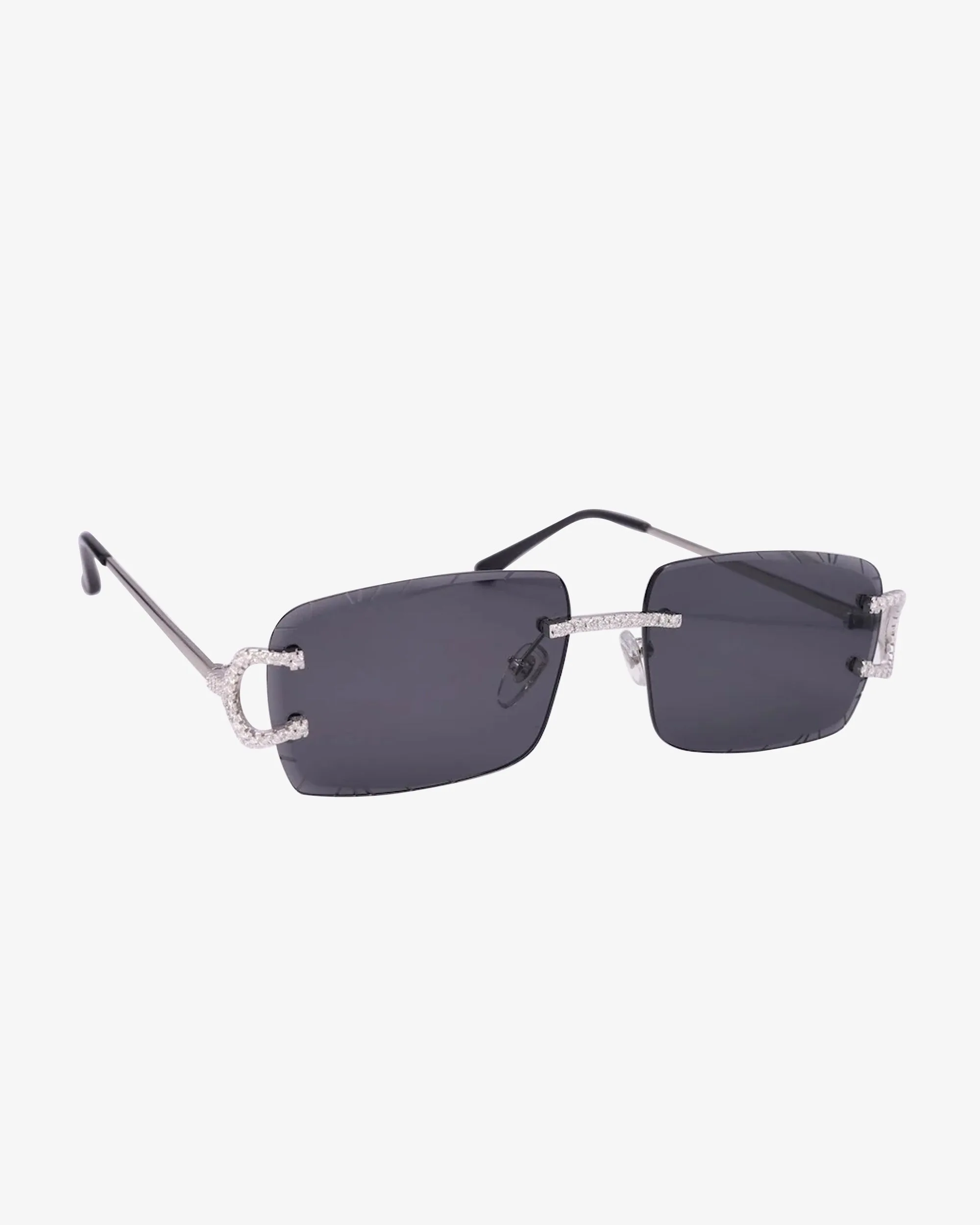 Moissanite Prong Sunglasses 14K Gold (view 13 of 17)