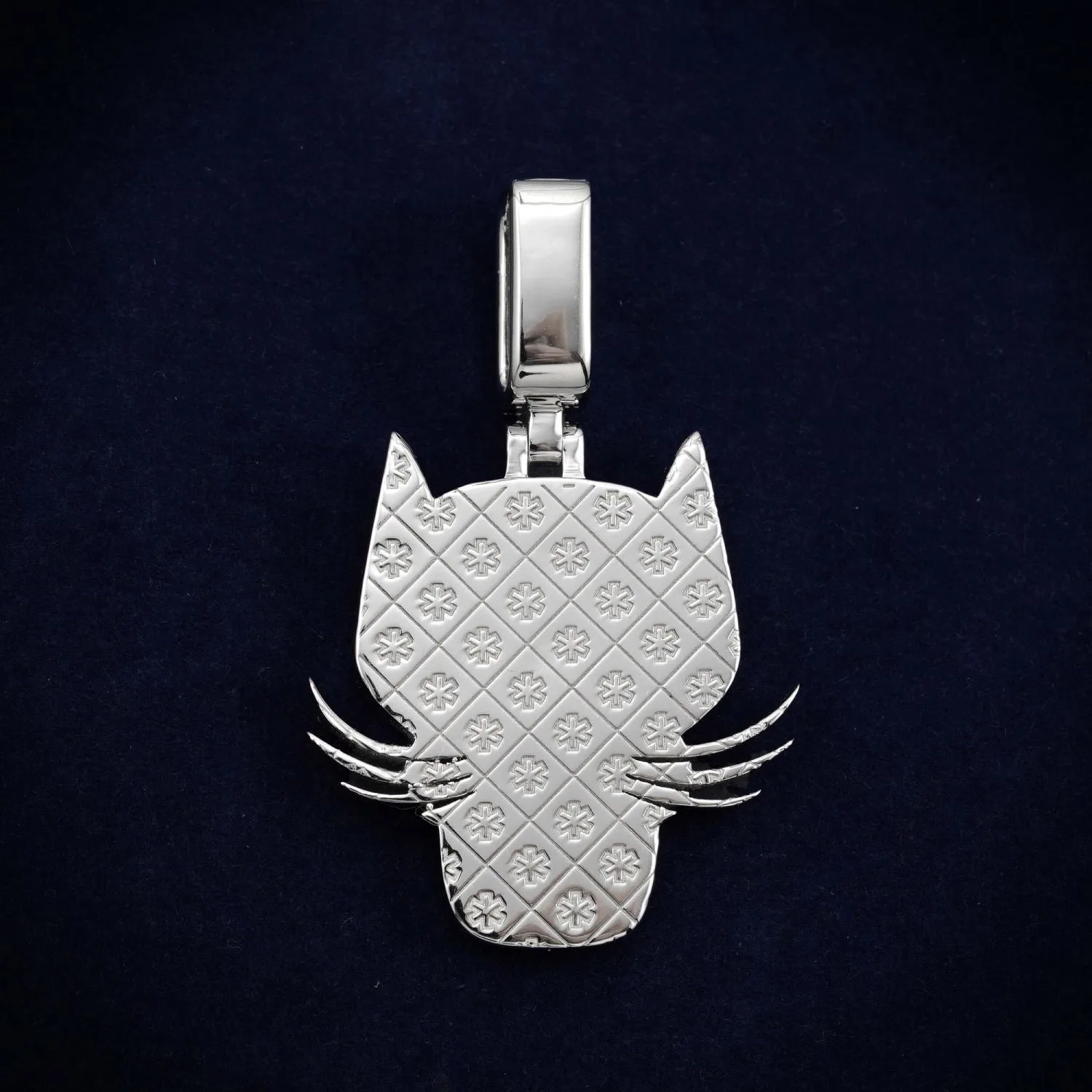 "Predator Panther" Custom Logo Moissanite Pendant 14K Gold (view 3 of 4)